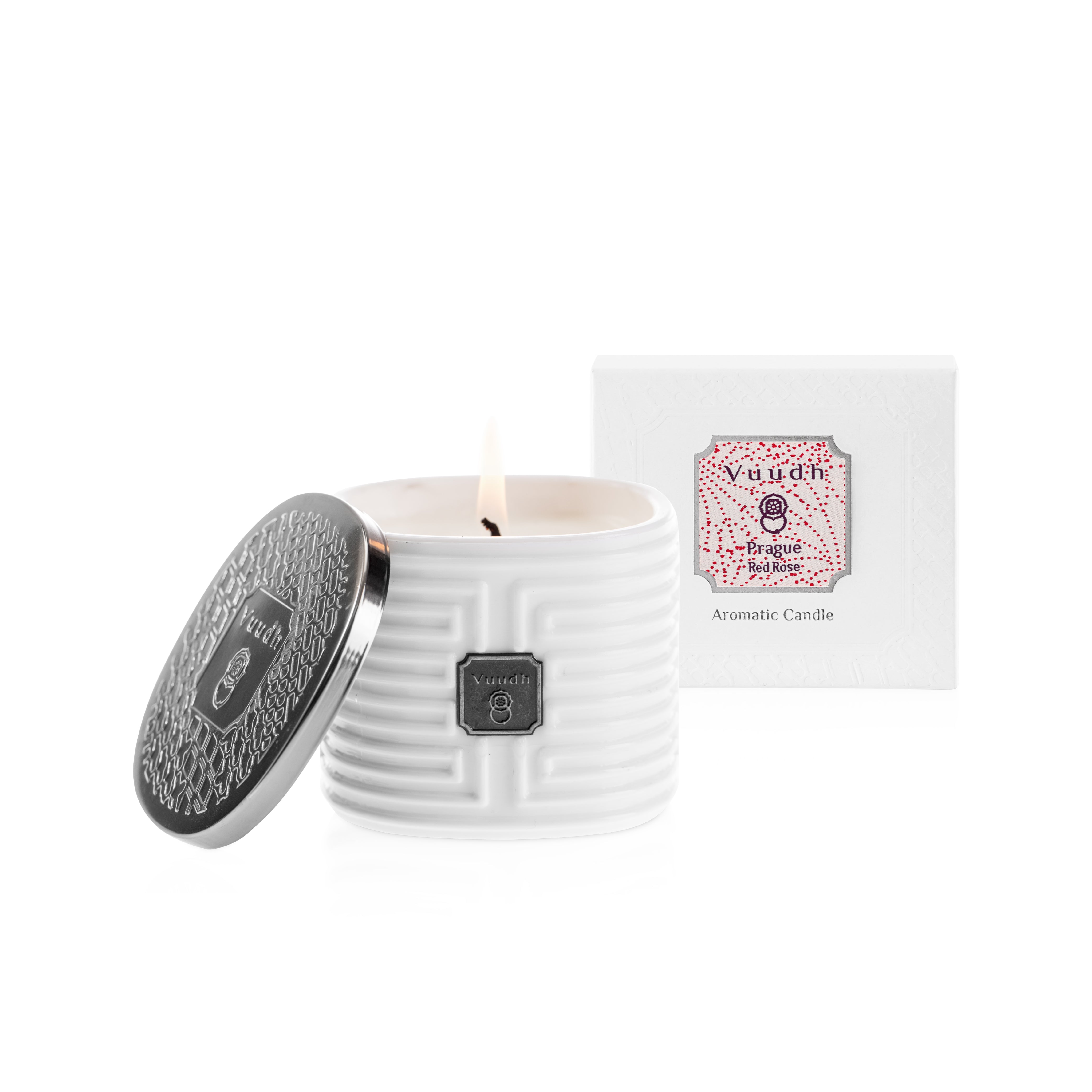 Harnn Vuudh Scented Candle - Prague (Red Rose) 190g
