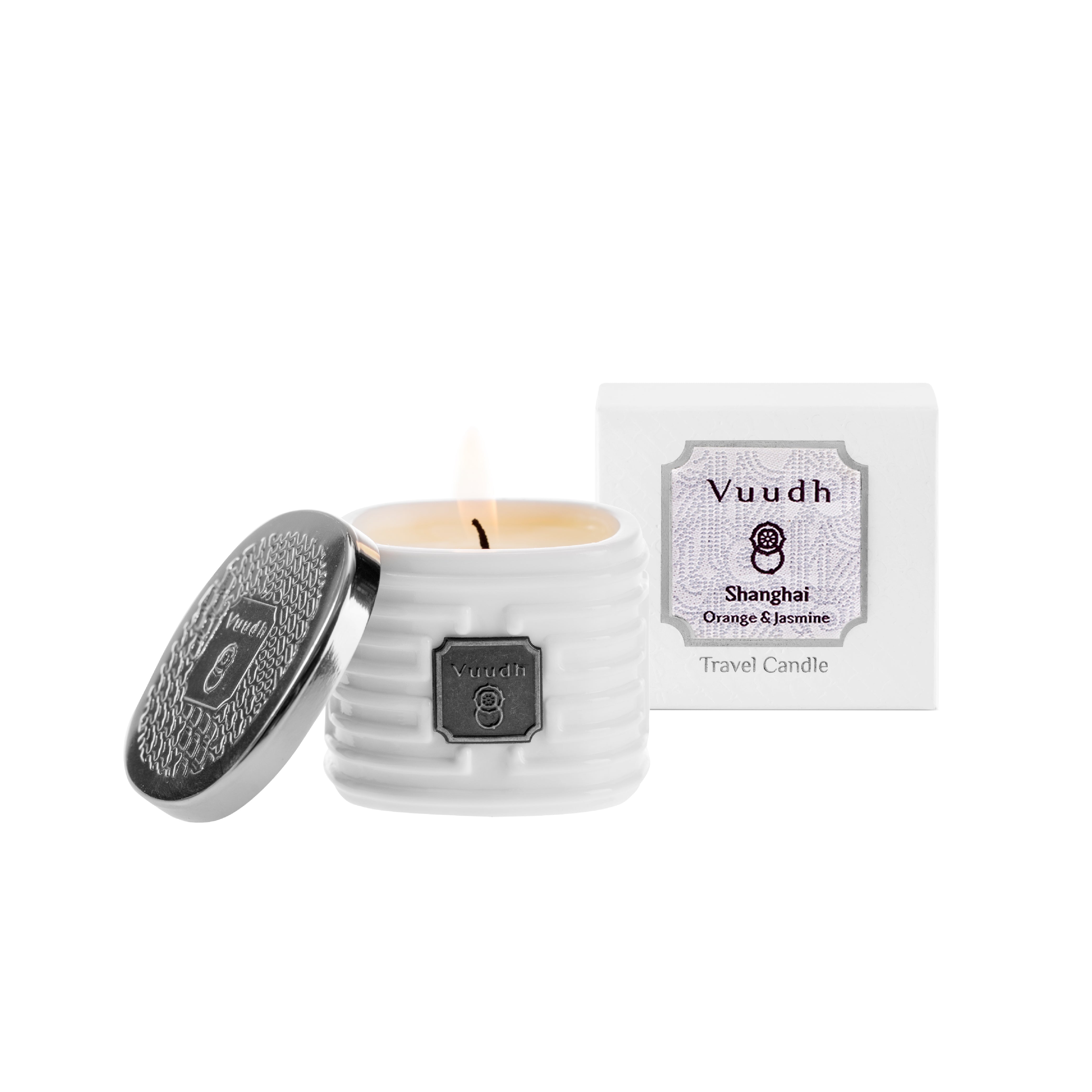 Harnn Vuudh Travel Candle - Shanghai (Neroli & Jasmine) 35g