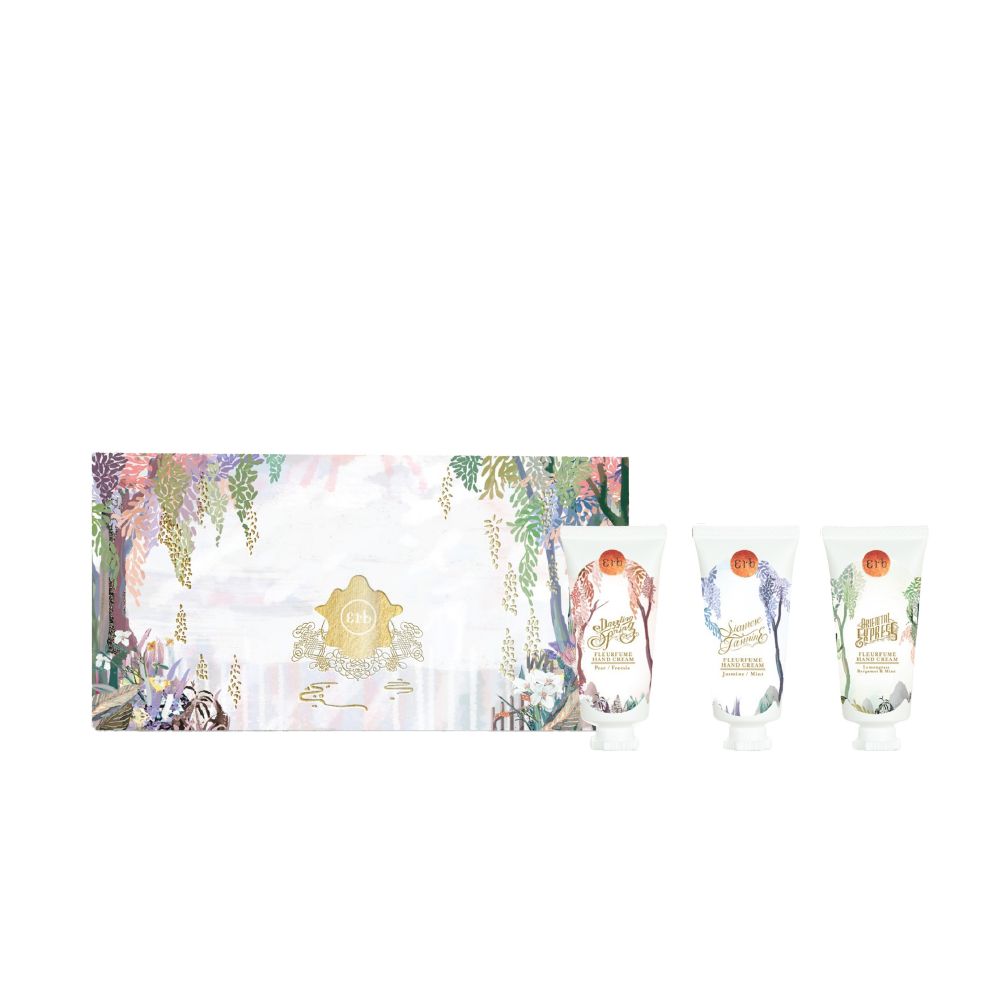 Erb Tales of Nature Fleurfume Hand Cream Set (25g x3)
