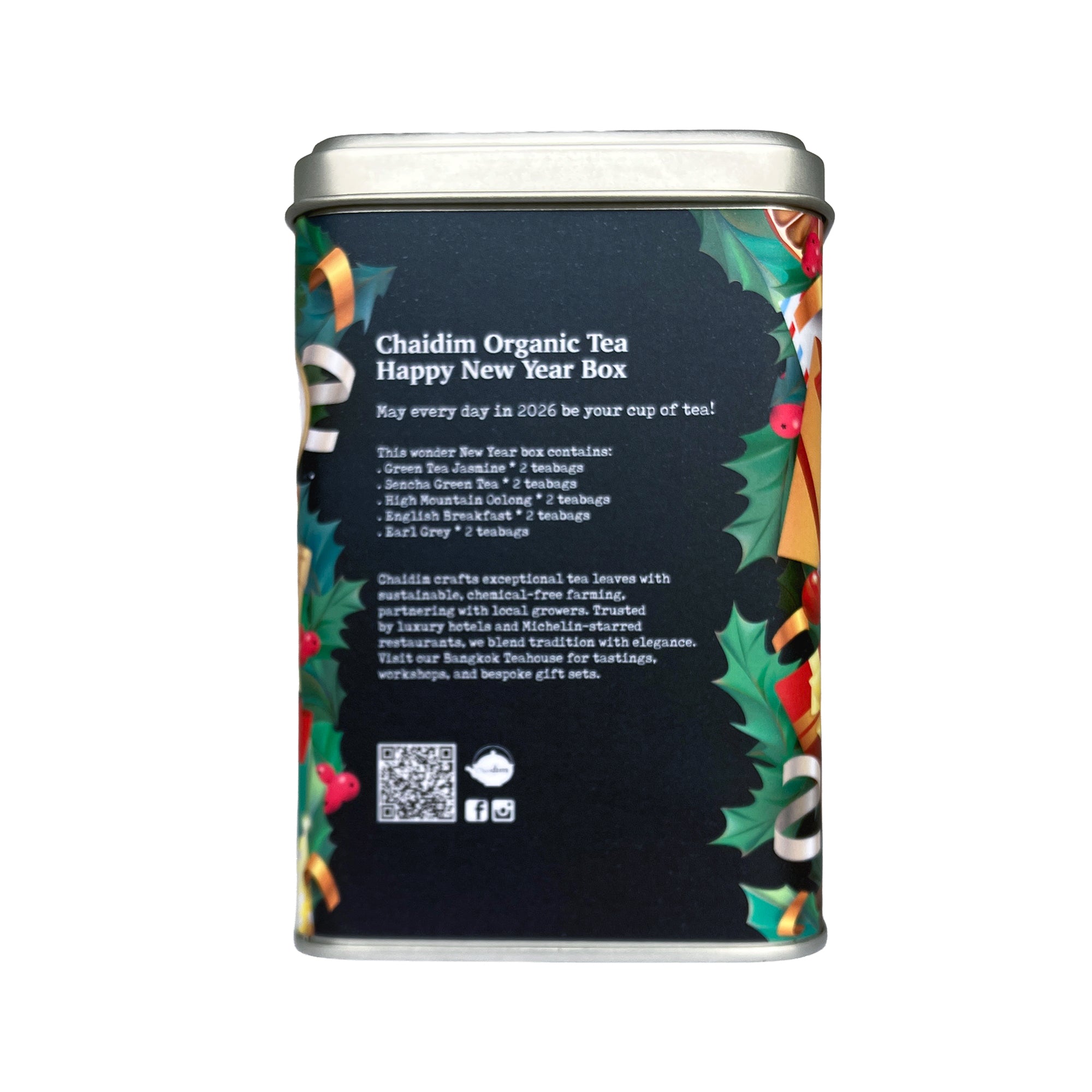 Chaidim Organic Tea Christmas & New Year Gift Set - 20 Teabags