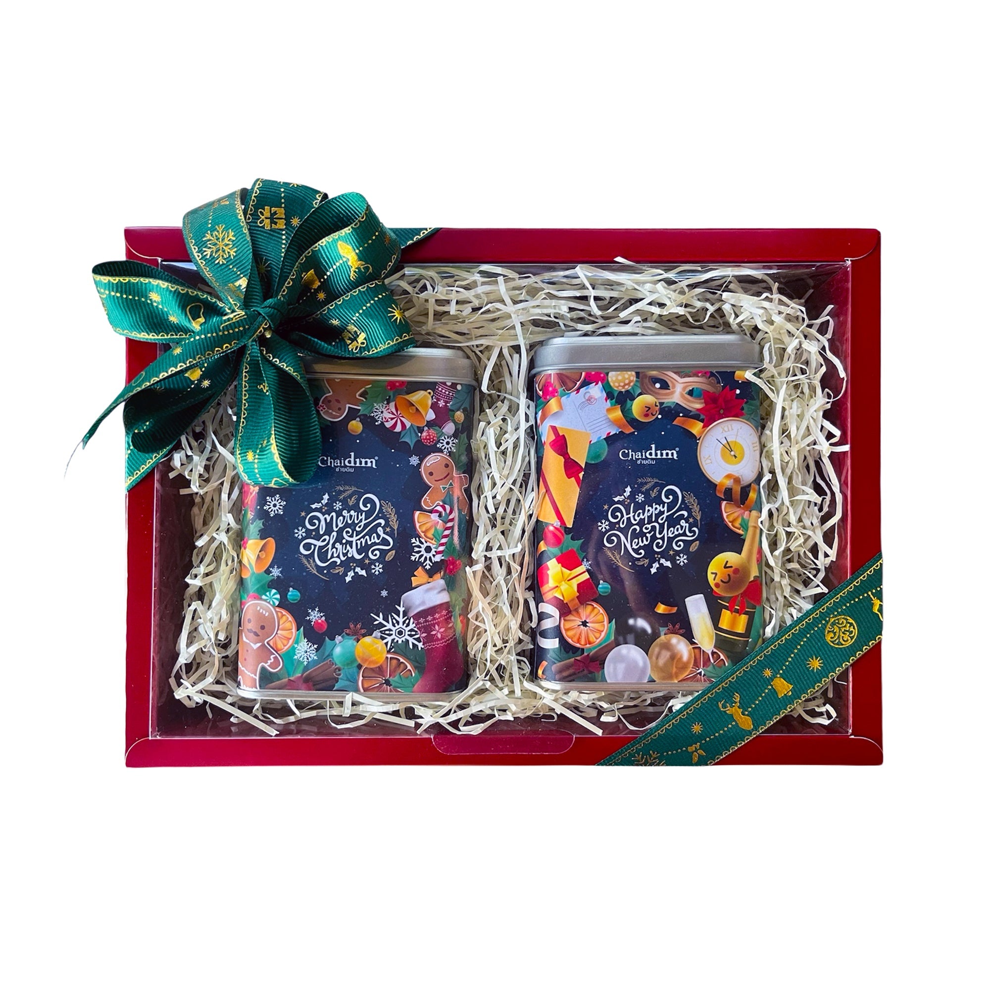 Chaidim Organic Tea Christmas & New Year Gift Set - 20 Teabags