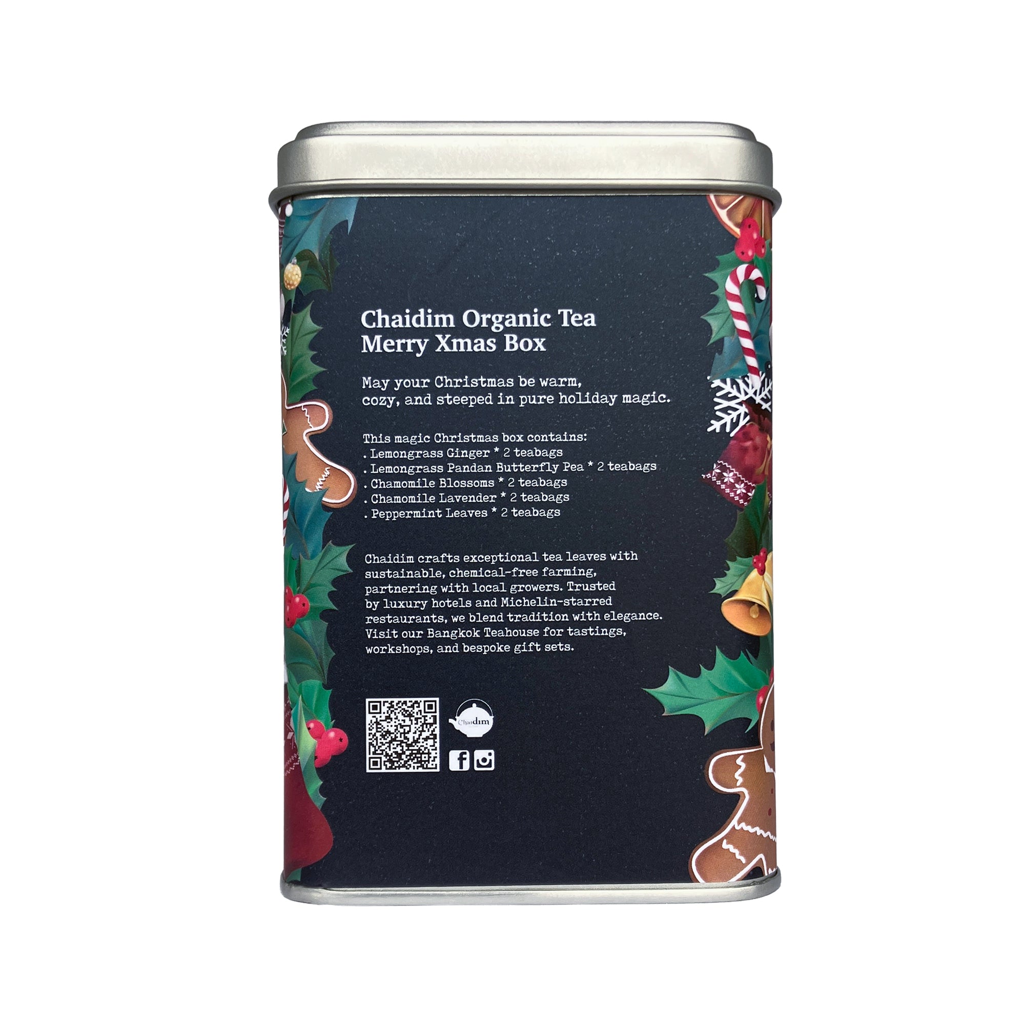 Chaidim Organic Tea Christmas & New Year Gift Set - 20 Teabags