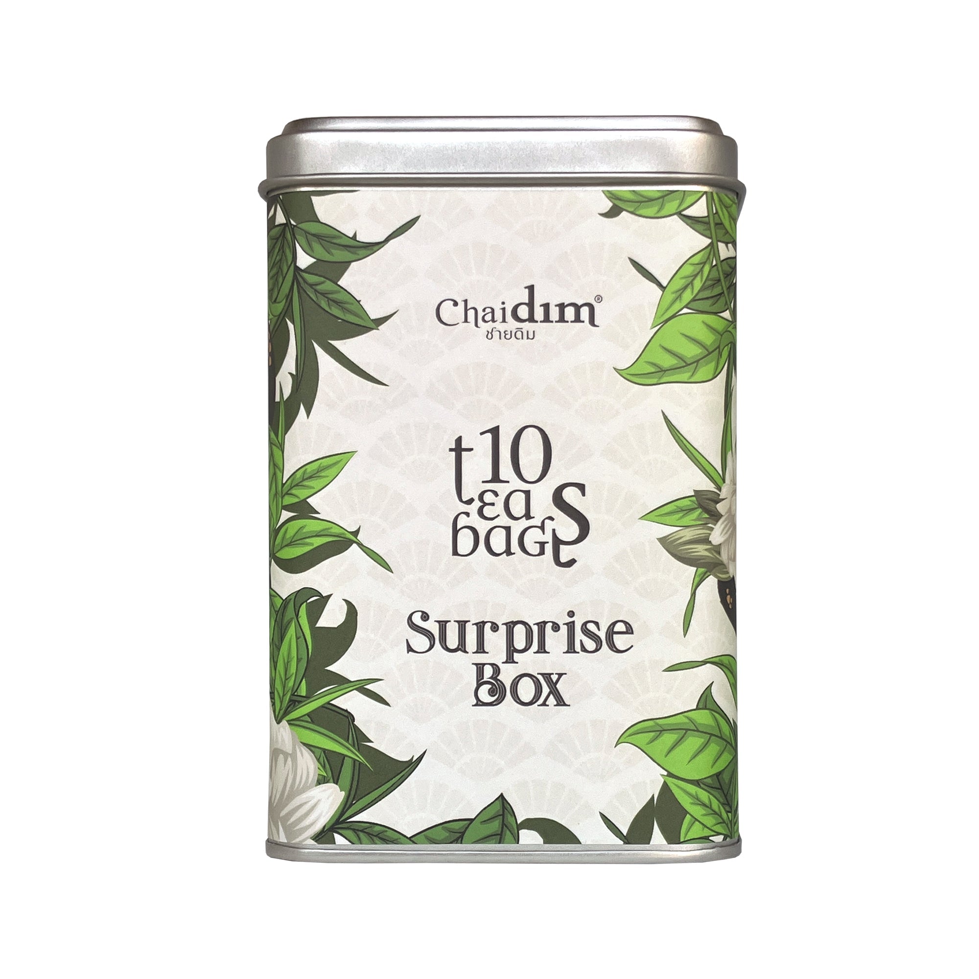 Chaidim Tea Surprise Box - Black Snake on White 10 Teabags