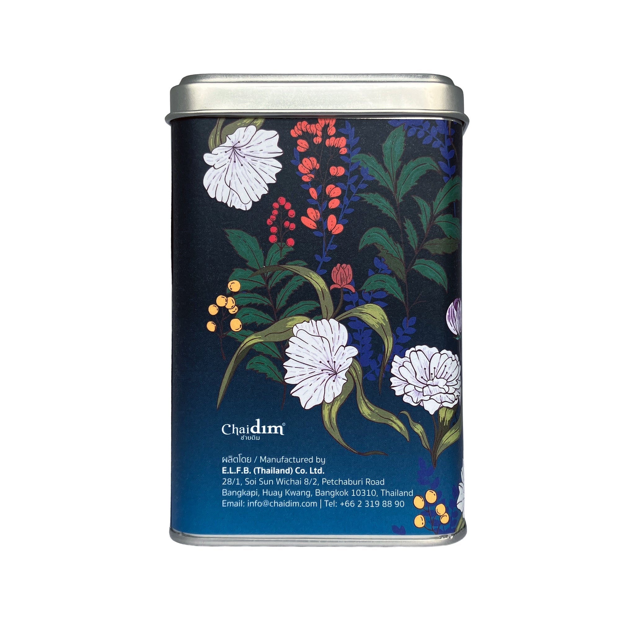 Chaidim Lemongrass Pandan Butterfly Pea Herbal Tea 10 Teabags - Seasonal Collection
