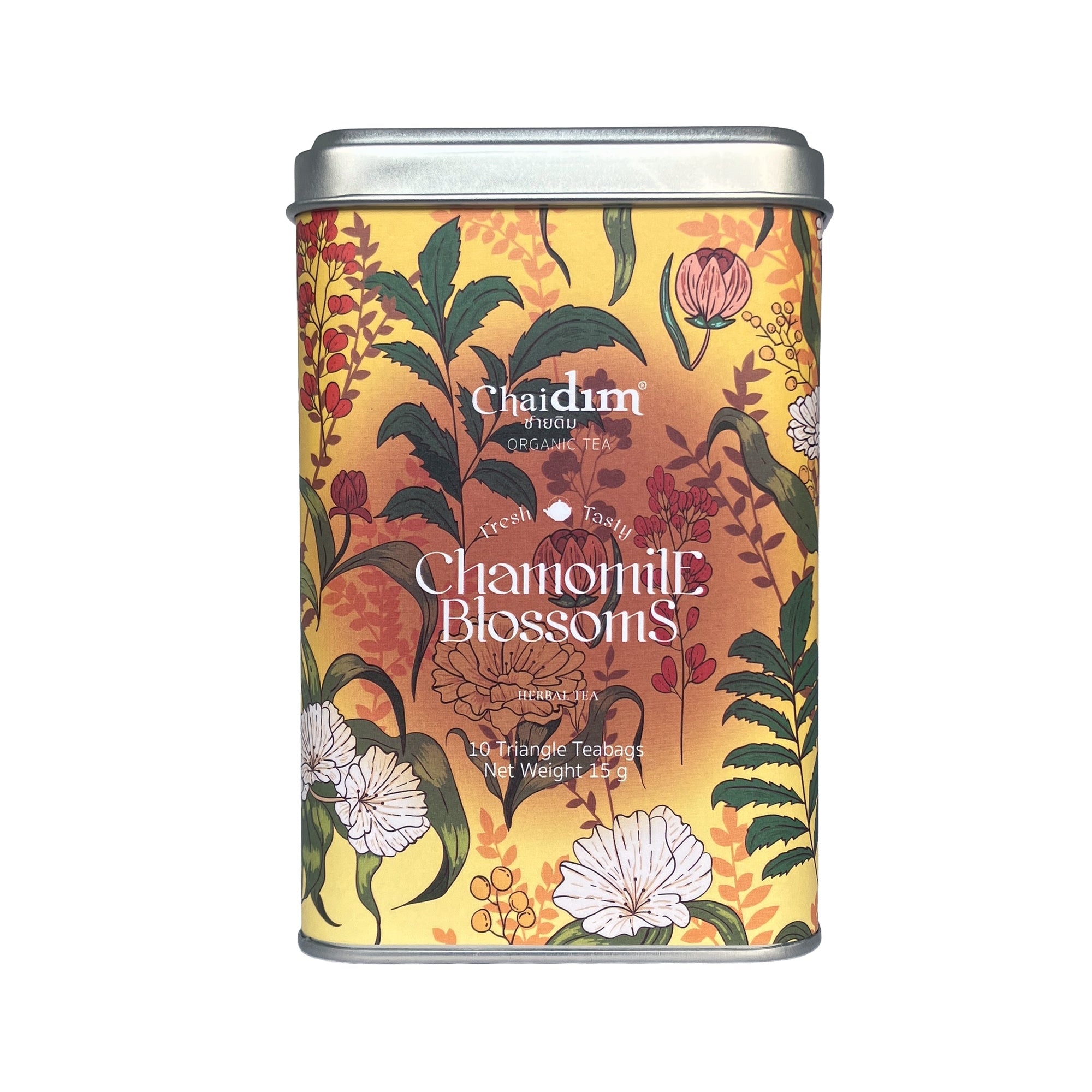 Chaidim Chamomile Herbal Tea 10 Teabags - Seasonal Collection