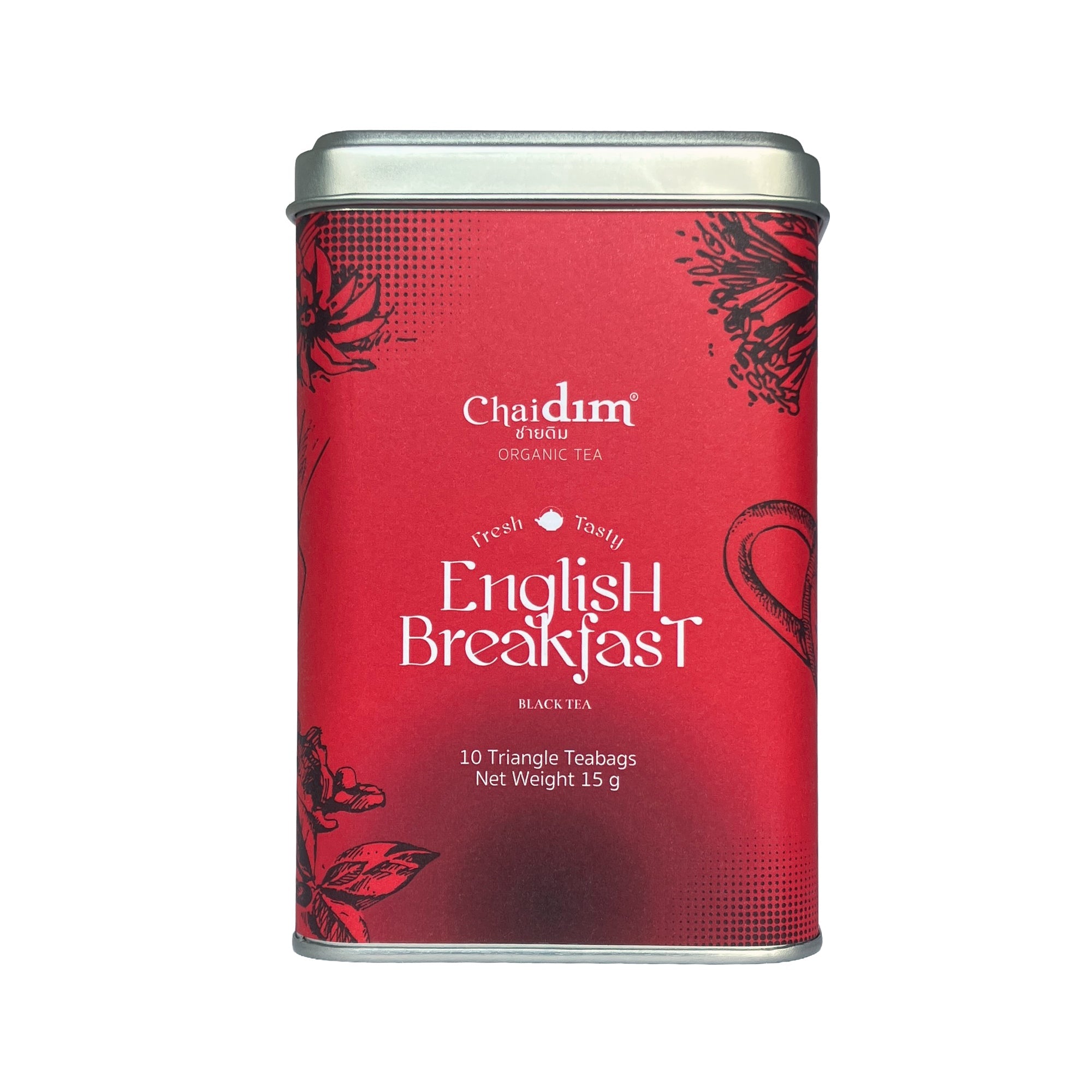 Chaidim English Breakfast Black Tea 10 Teabags - Seasonal Collection