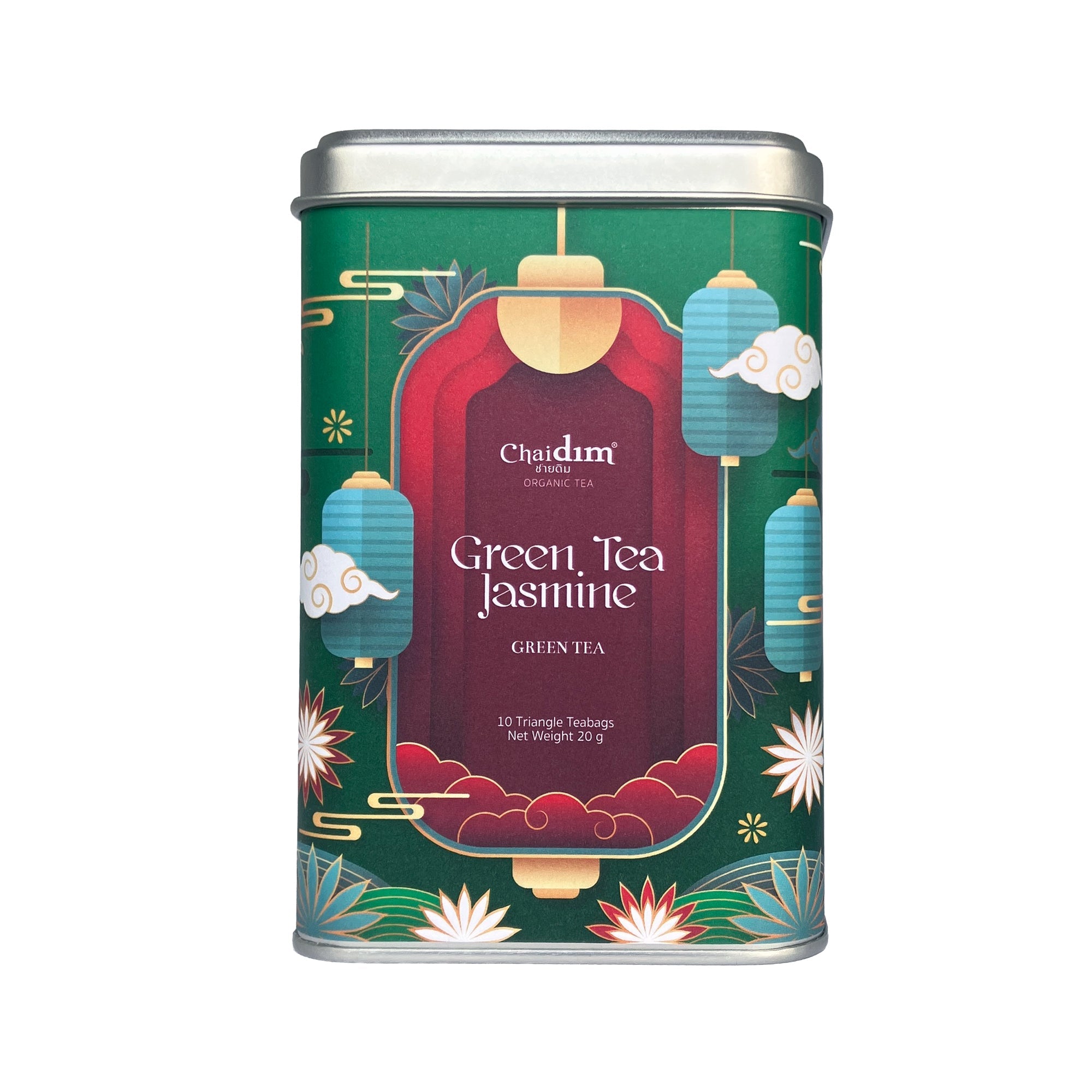 Chaidim Jasmine Green Tea 10 Teabags - Seasonal Collection