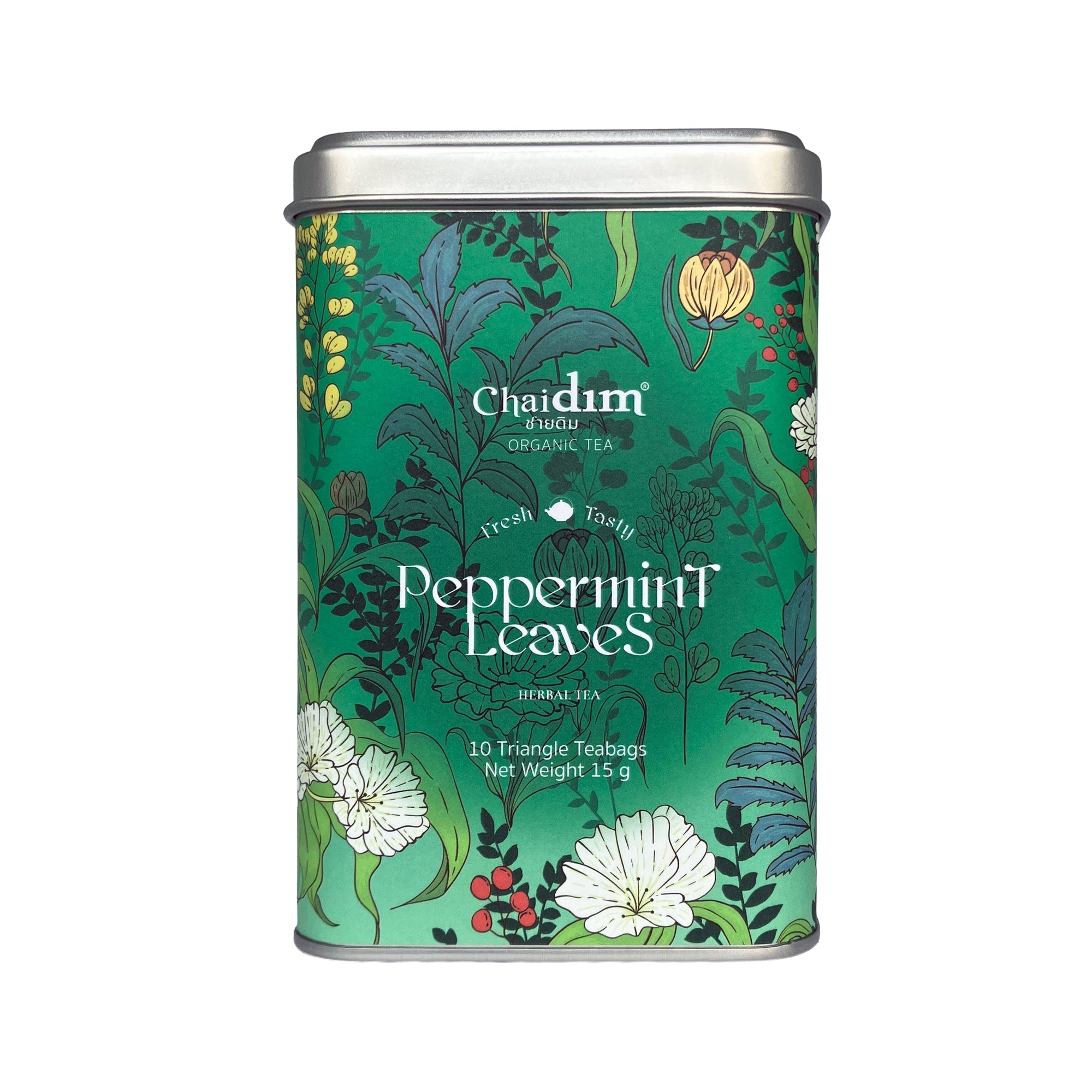 Chaidim Peppermint Herbal Tea 10 Teabags - Seasonal Collection