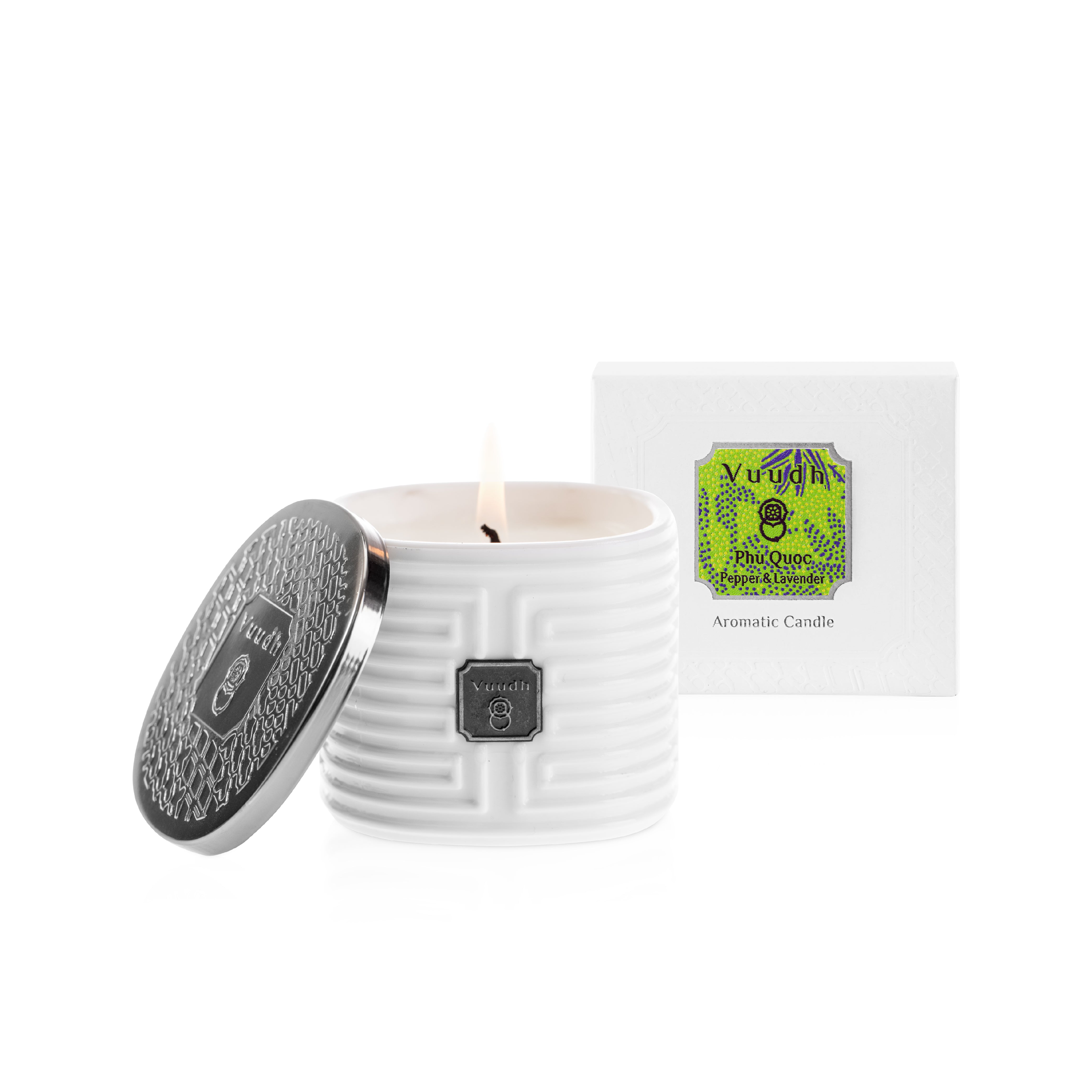 Harnn Vuudh Scented Candle - Phu Quoc (Pepper & Lavender) 190g
