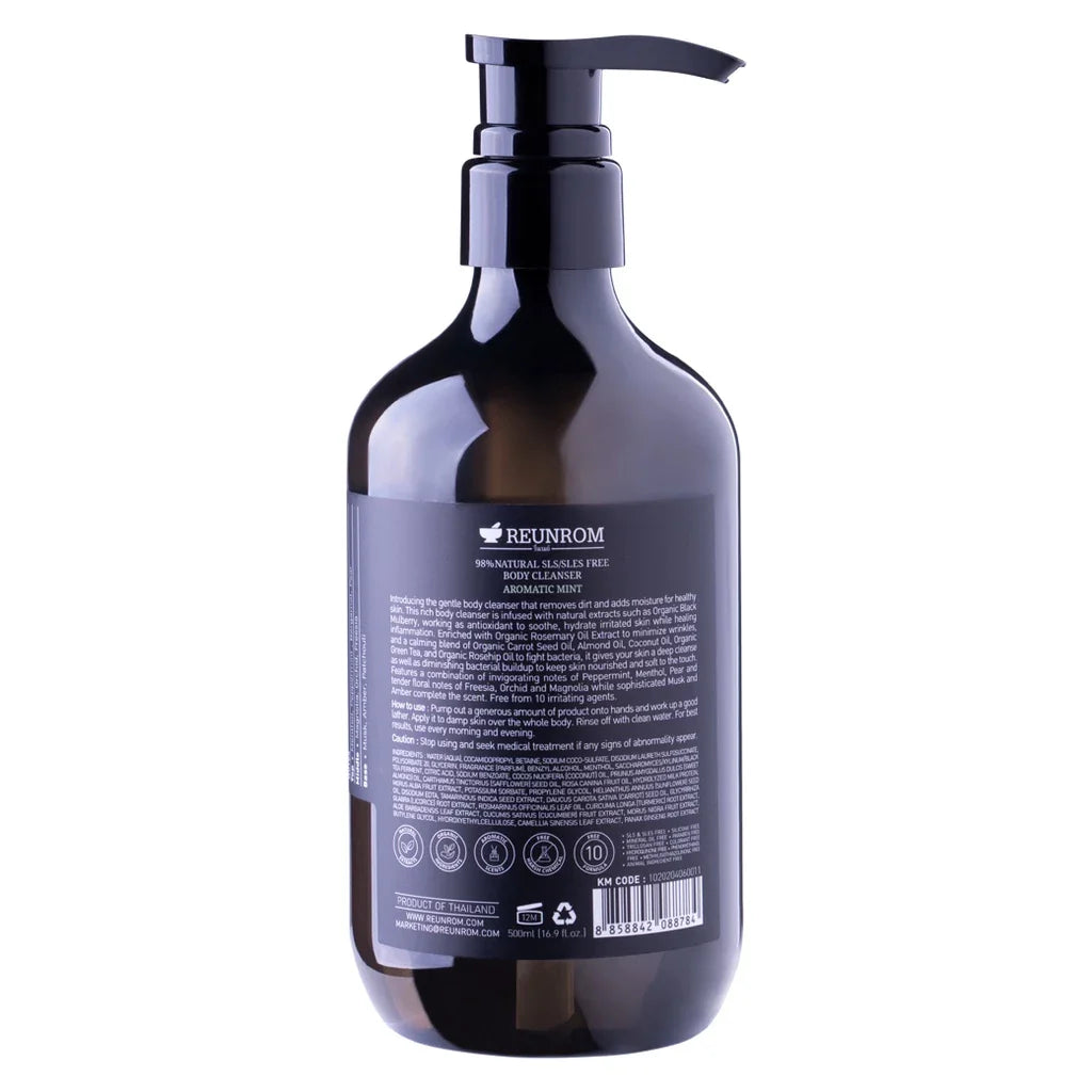 Reunrom Body Wash - Aromatic Mint 500ml