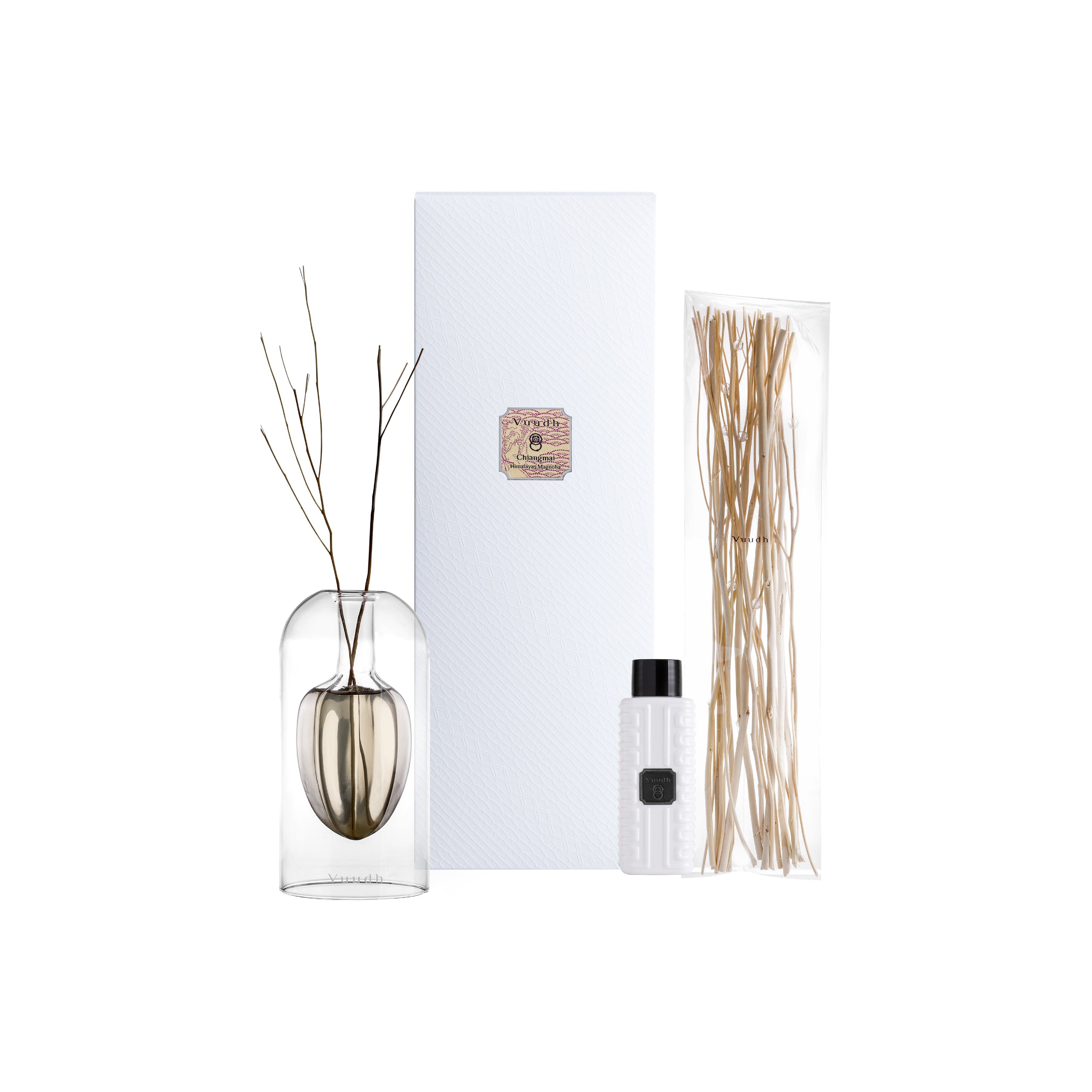 Harnn Vuudh Star Diffuser Set - Chiang Mai (Himalayan Magnolia) 120ml