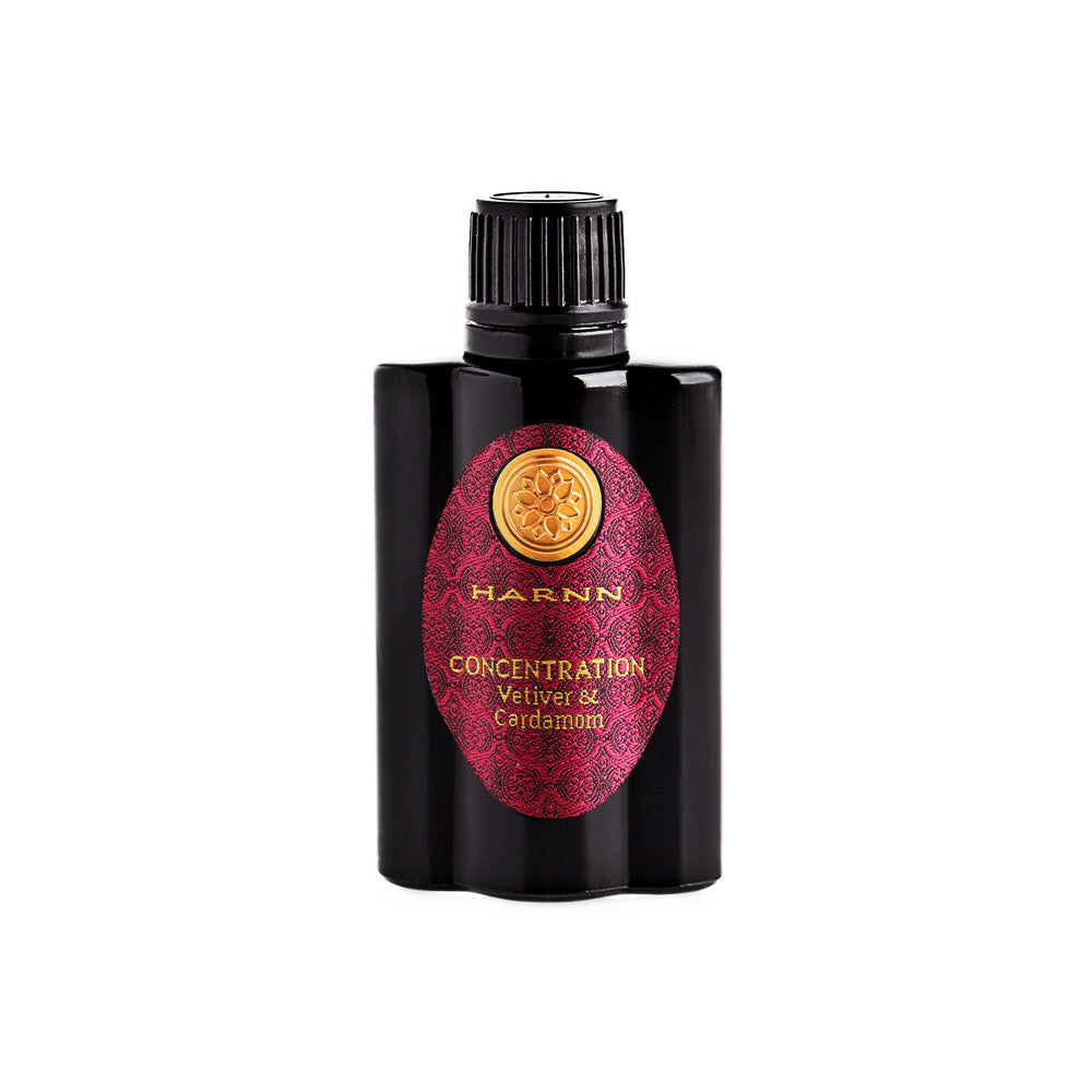 Harnn Signature Essential Oil Blend - Concentration (Vetiver & Cardamom) 35ml