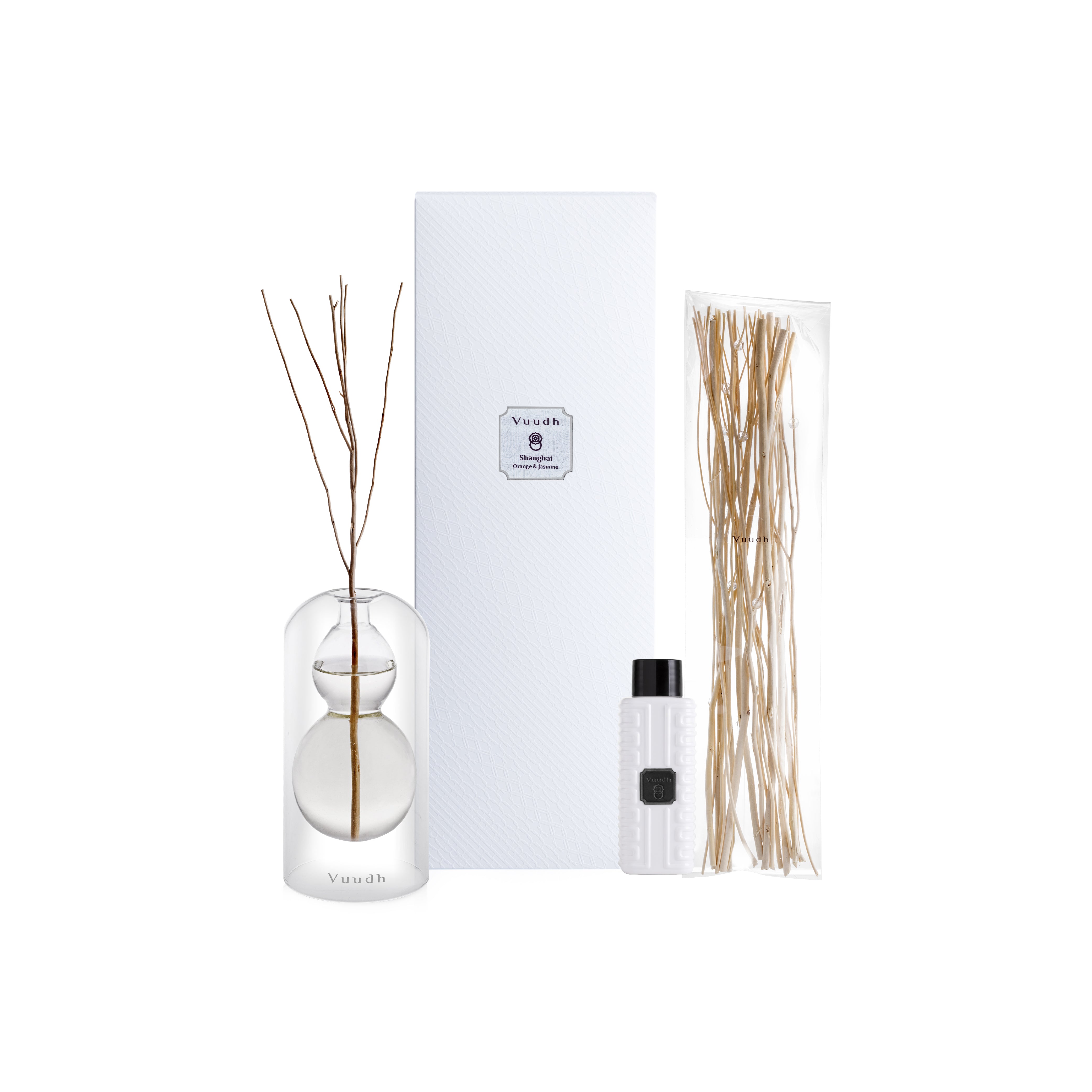 Harnn Immortality Diffuser Set - Shanghai (Orange & Jasmine) 120ml
