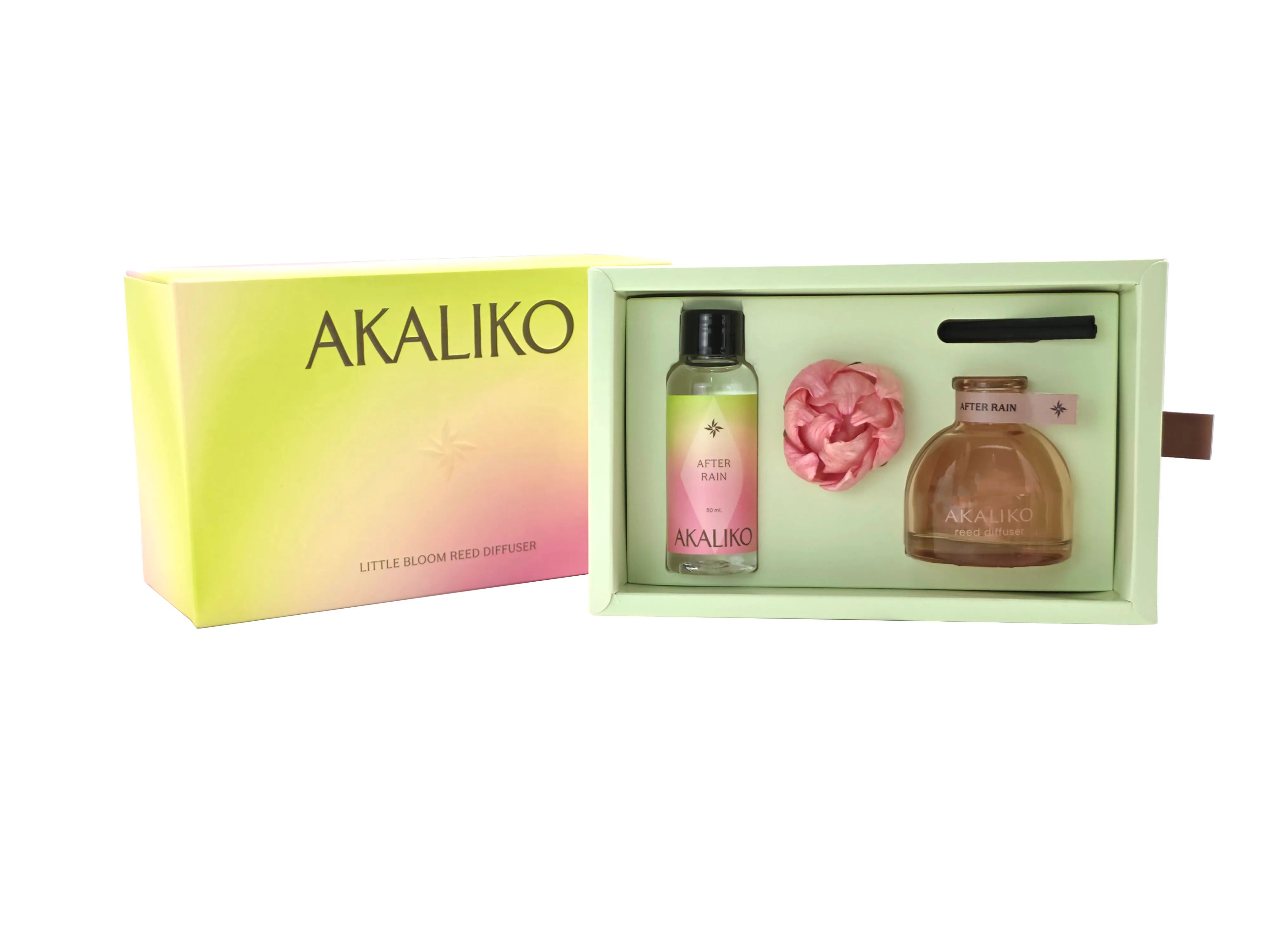 Akaliko Little Bloom Reed Diffuser Set - Orchid Floriental