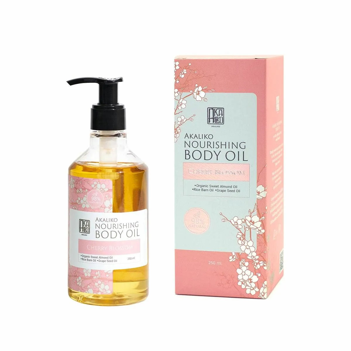 Akaliko Body Oil - Cherry Blossom 250ml