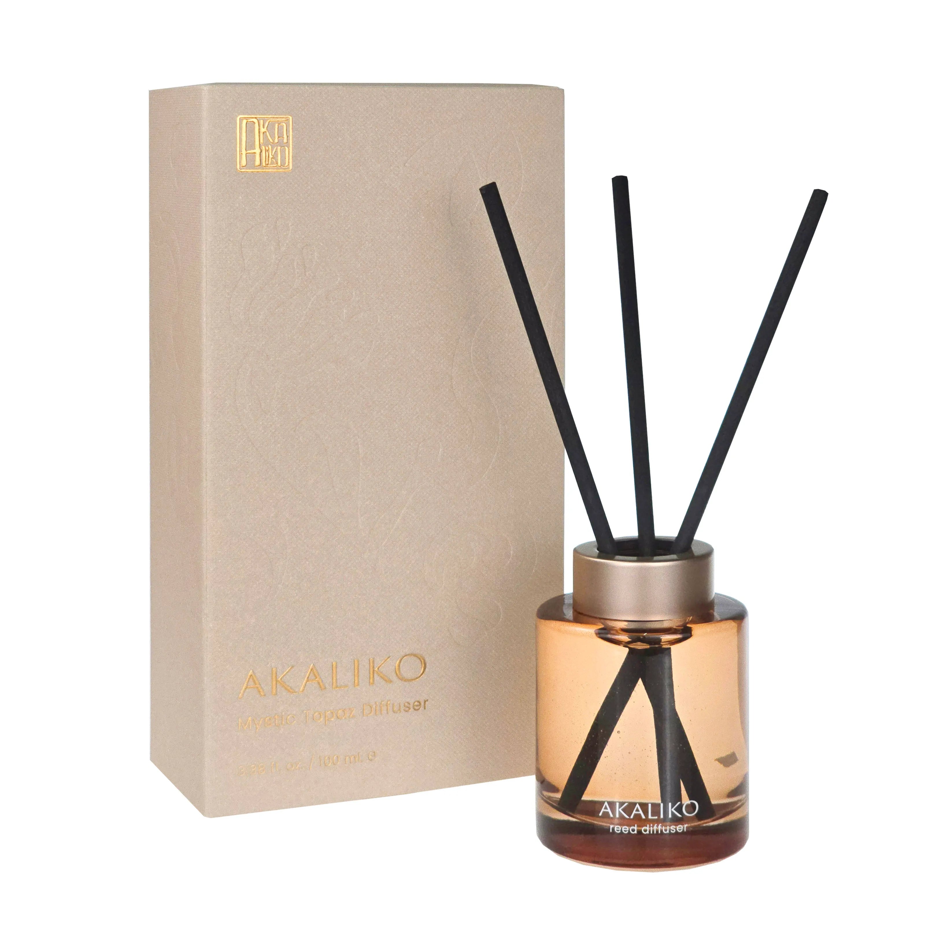 Akaliko Mystic Topaz Reed Diffuser - Golden Sunrise 100ml