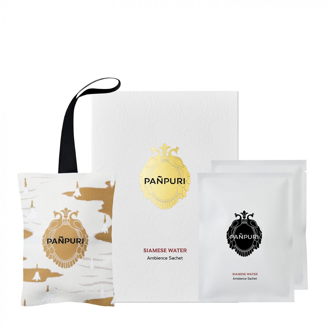 Panpuri Scented Sachet - Siamese Water 40g + Refill Set