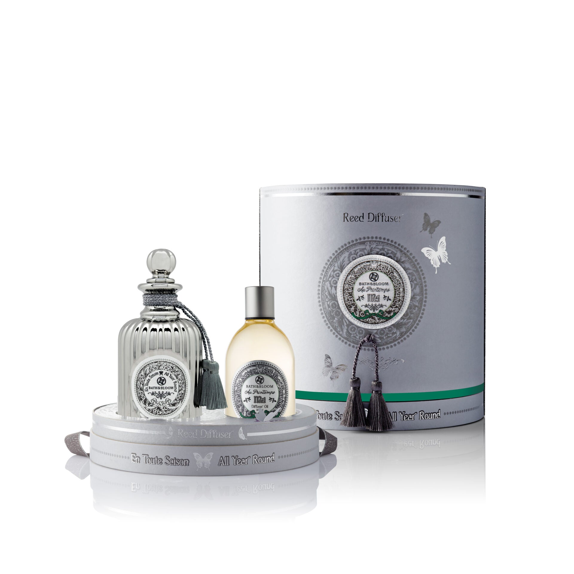 Bath & Bloom Reed Diffuser Oil - Fresh Pine & Apple (Mai)