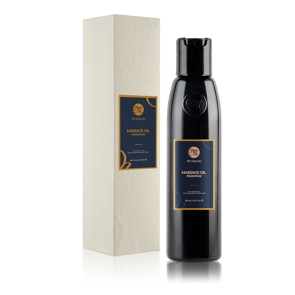 Mt. Sapola Massage Oil - Frangipani 165ml