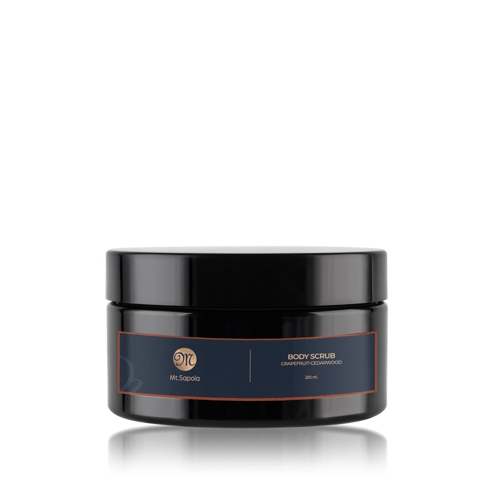 Mt. Sapola Body Scrub - Grapefruit-Cedarwood 200ml