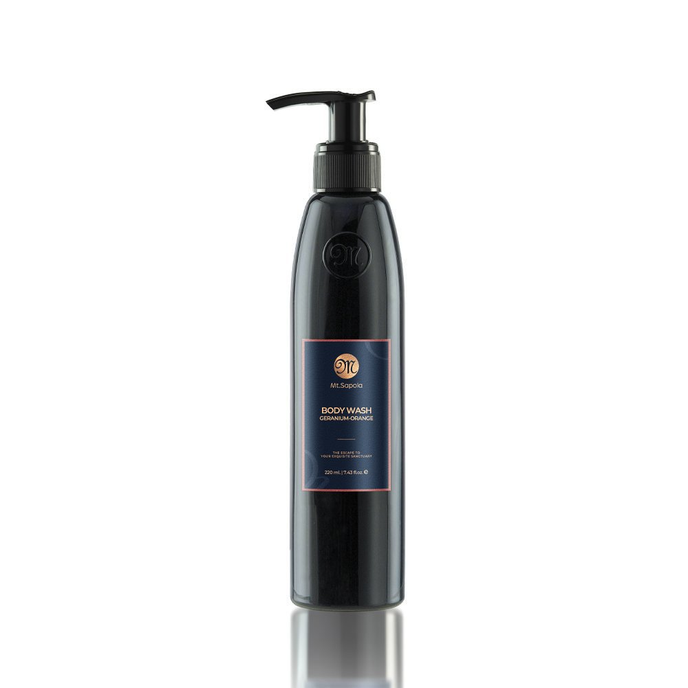 Mt. Sapola Body Wash - Geranium-Orange 220ml