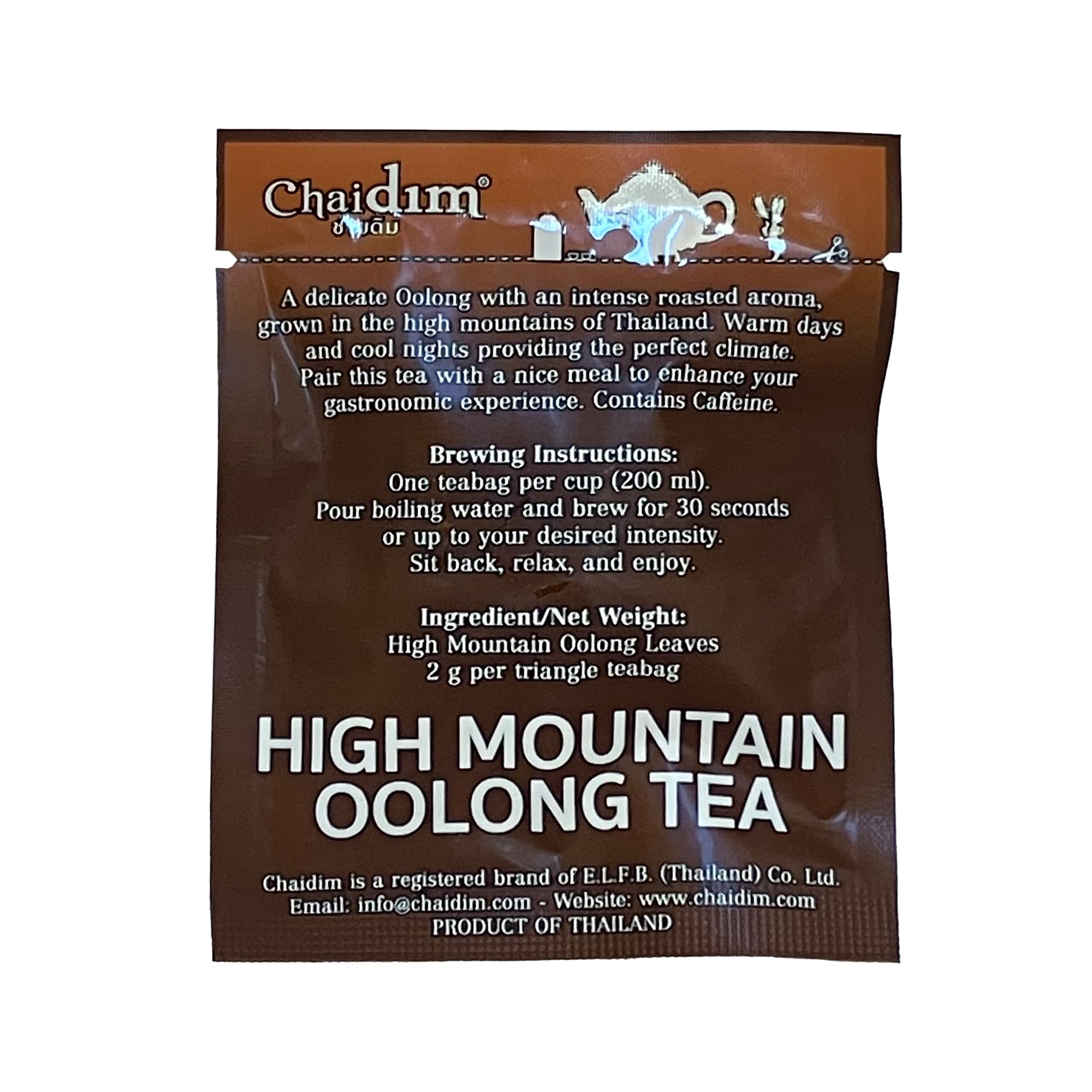 Chaidim High Mountain Oolong Tea