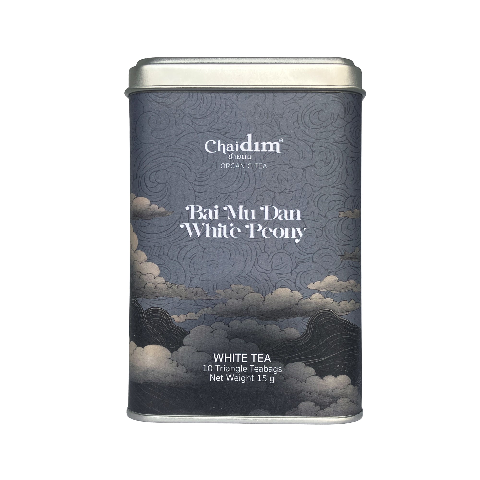 Chaidim Bai Mu Dan White Peony Tea 10 Teabags - Seasonal Collection