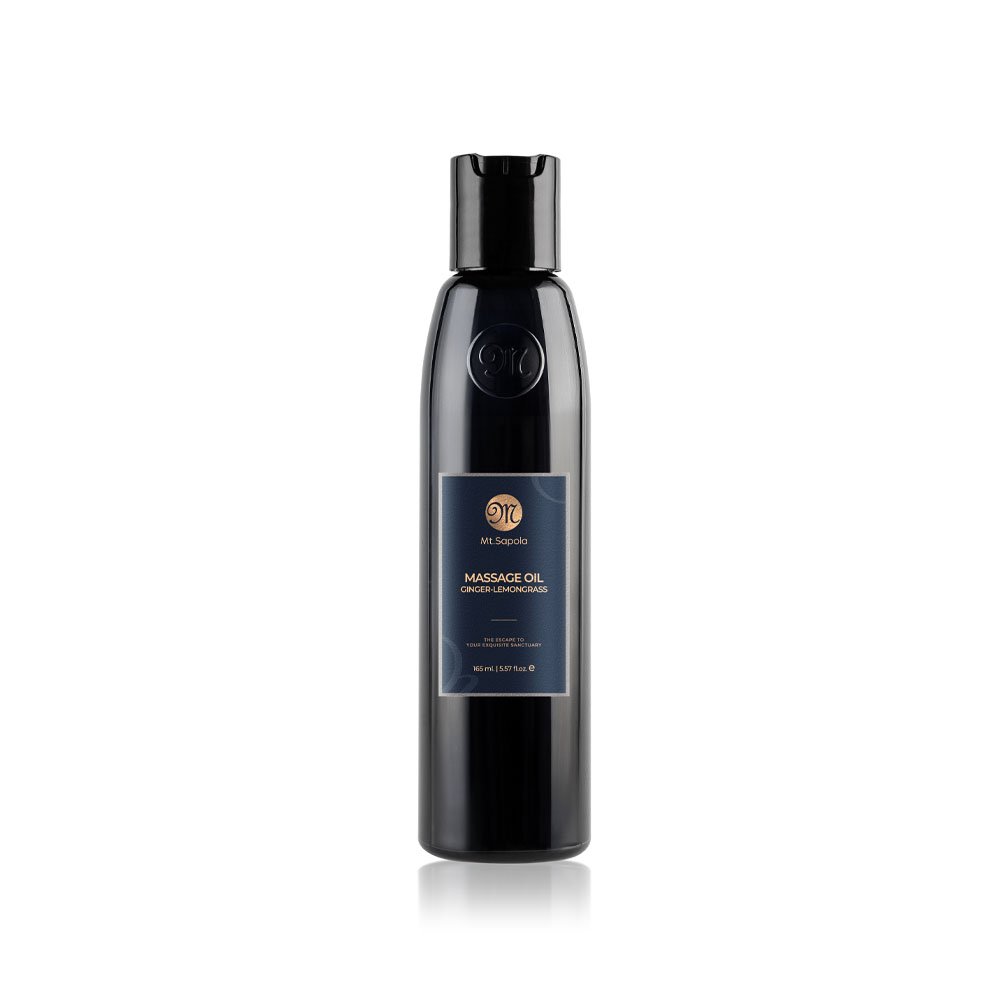 Mt. Sapola Massage Oil - Ginger-Lemongrass 165ml
