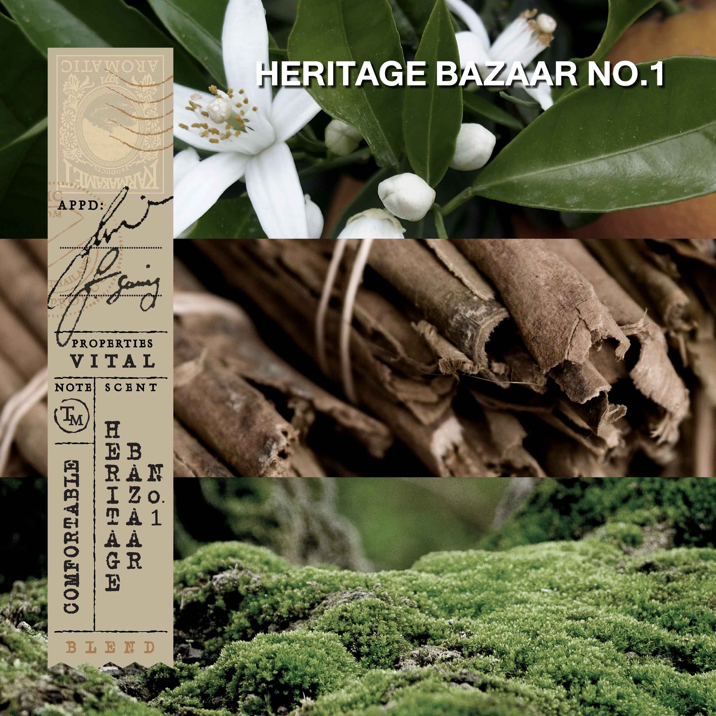 Karmakamet Traditional Asian Perfume Sachet - Heritage Bazaar
