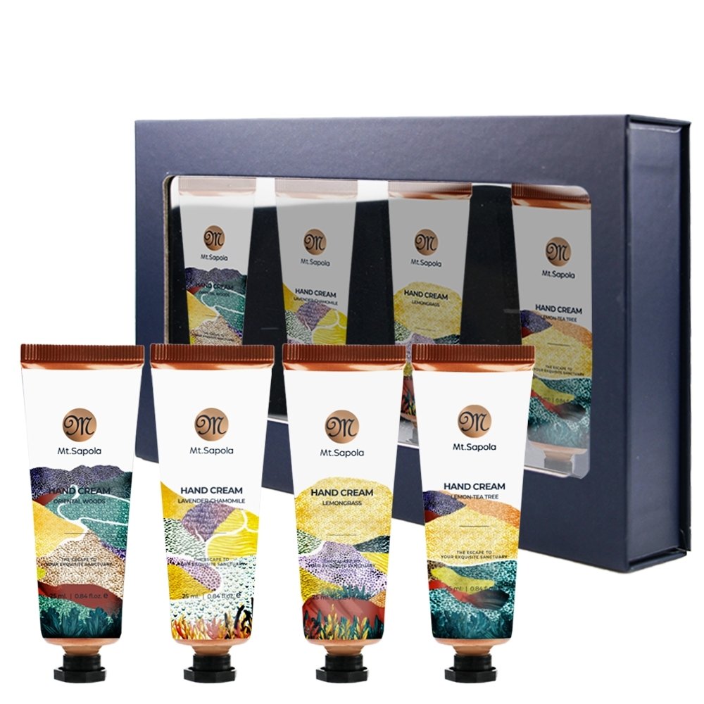 Mt. Sapola Hand Cream Gift Set - 4x25ml