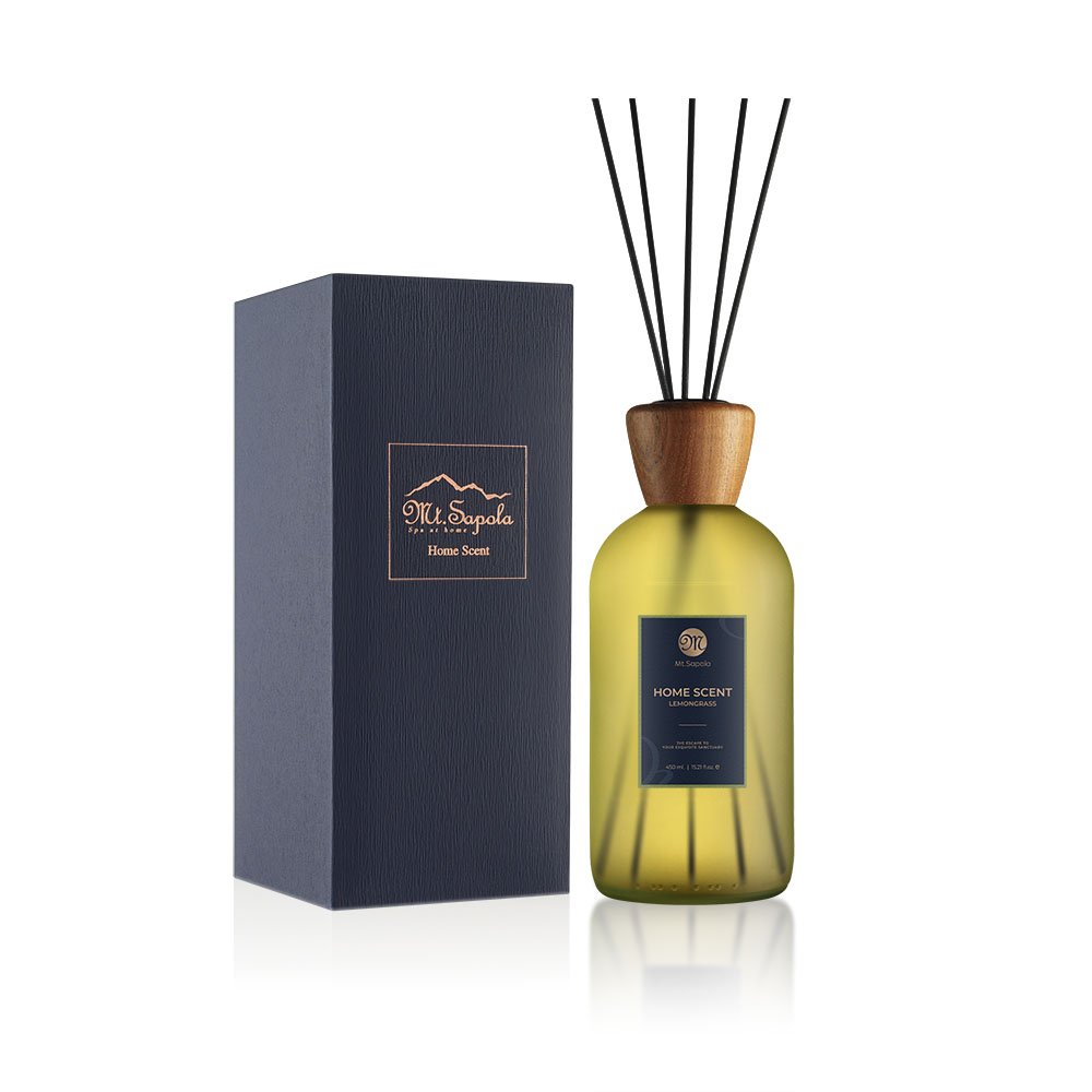 Mt. Sapola Home Scent Reed Diffuser - Lemongrass 450ml