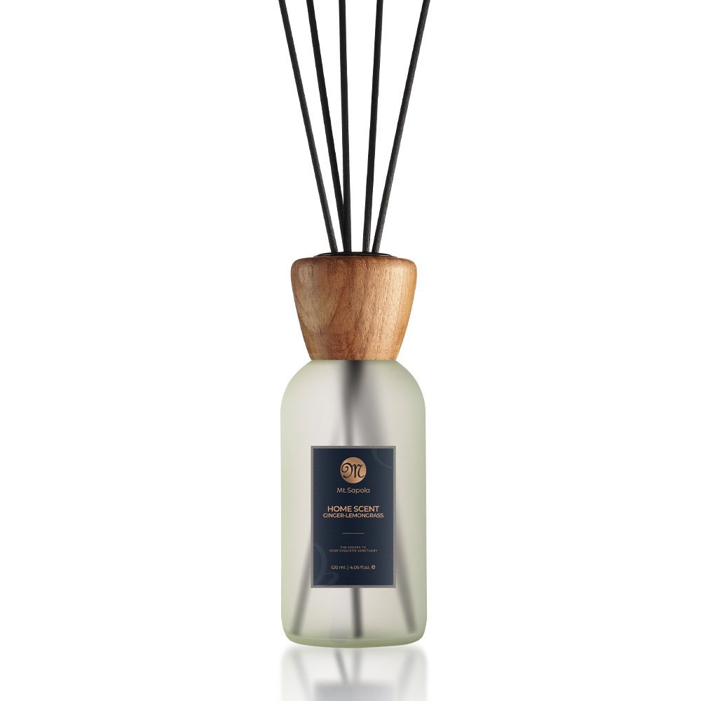 Mt. Sapola Home Scent Reed Diffuser - Ginger-Lemongrass 120ml