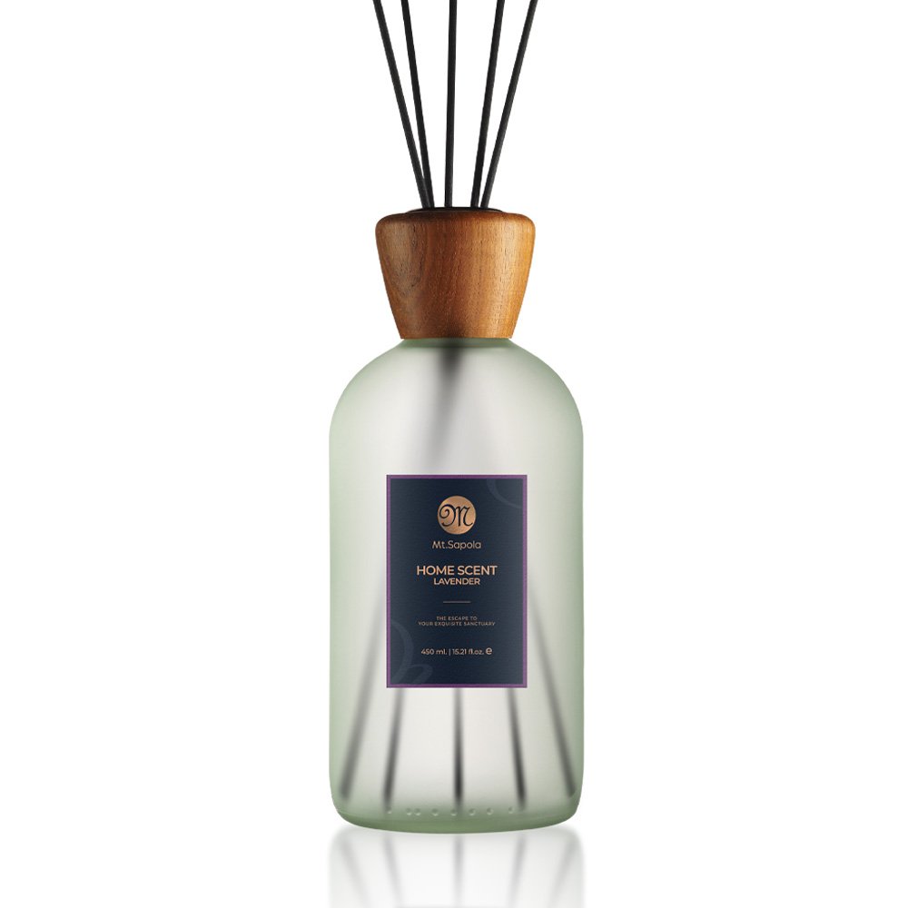 Mt. Sapola Home Scent Reed Diffuser - Lavender 450ml