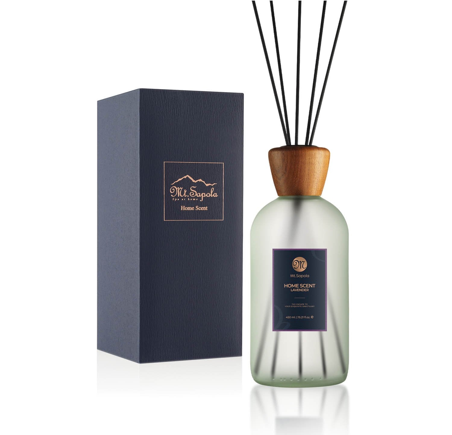 Mt. Sapola Home Scent Reed Diffuser - Lavender 450ml