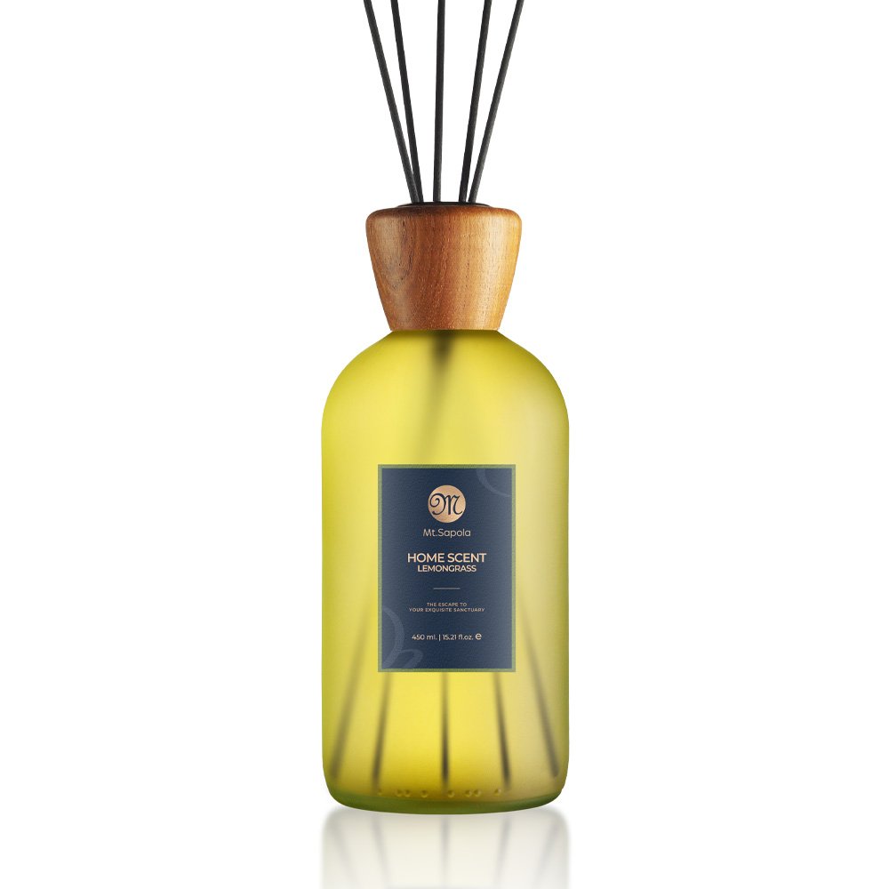 Mt. Sapola Home Scent Reed Diffuser - Lemongrass 450ml