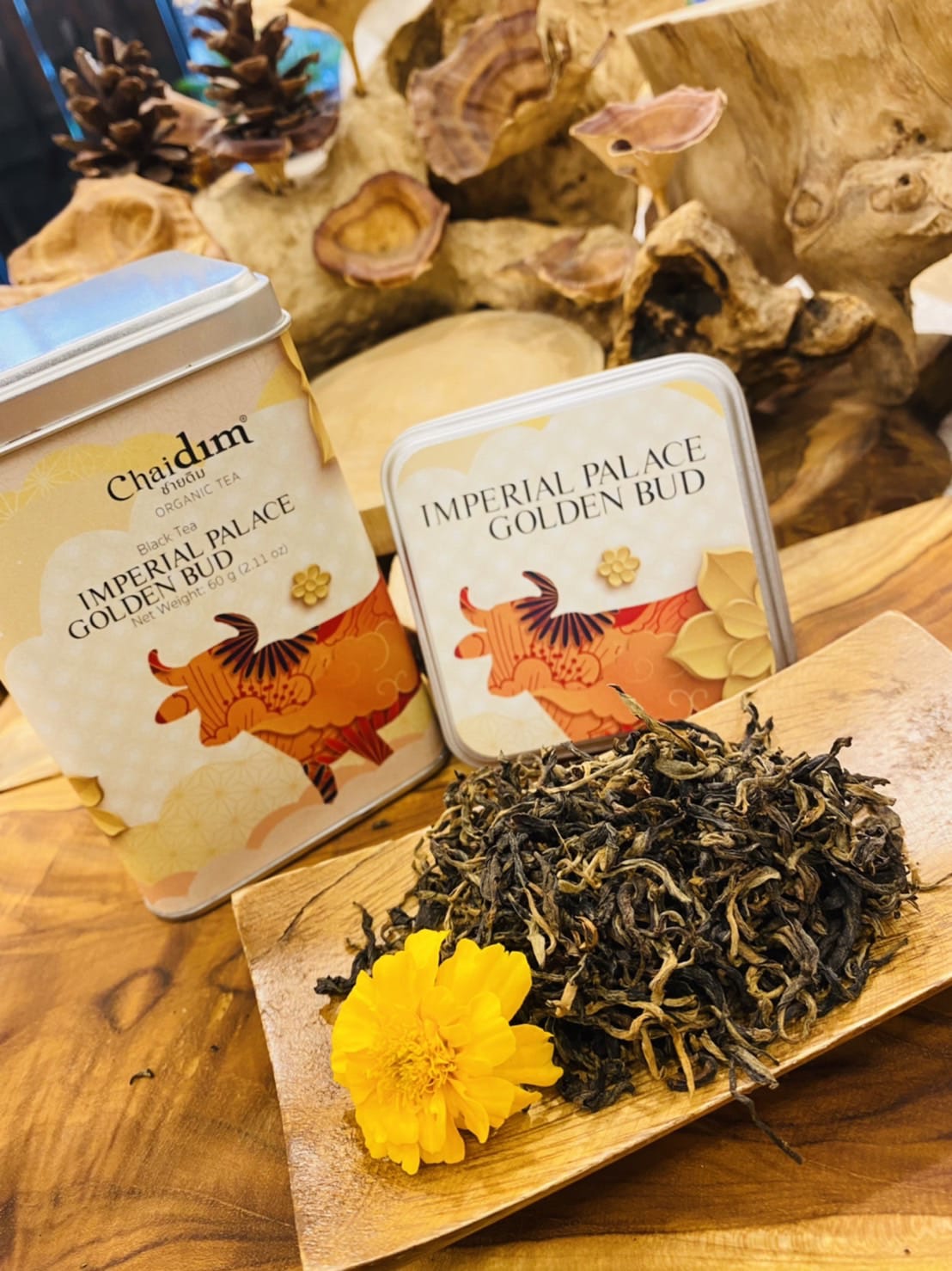 Chaidim Imperial Palace Golden Bud Black Tea - Loose Tea 60g
