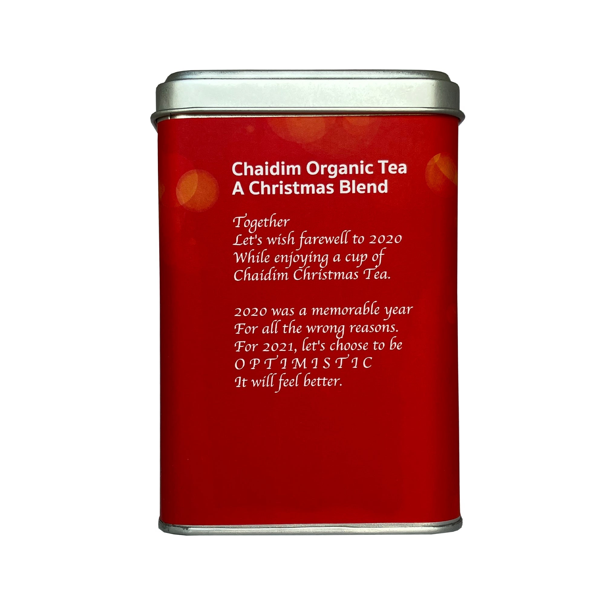 Chaidim Large Christmas Box - Black Tea Orange Cinnamon Ginger