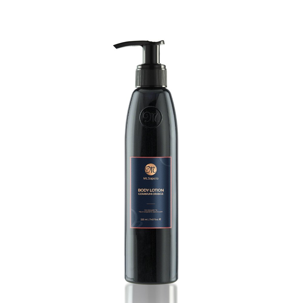 Mt. Sapola Body Lotion - Geranium-Orange 220ml