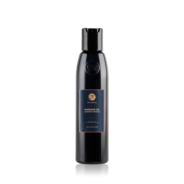 Mt. Sapola Massage Oil - Geranium-Orange 165ml