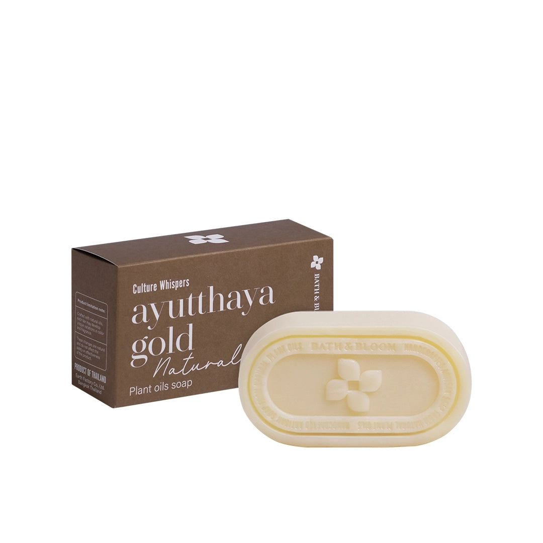 Bath & Bloom Natural Soap Bar - Ayutthaya Gold 120g