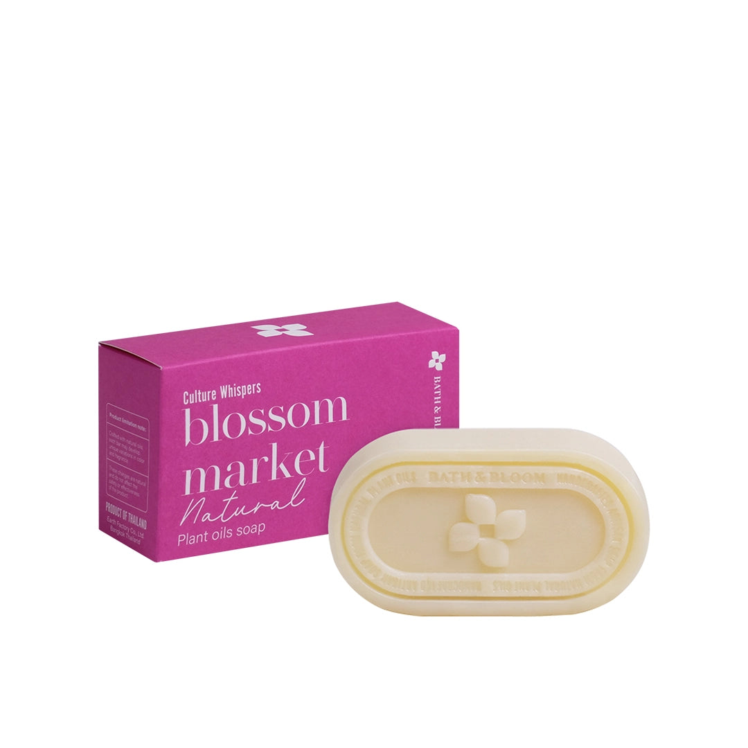 Bath & Bloom Natural Soap Bar - Blossom Market 120g