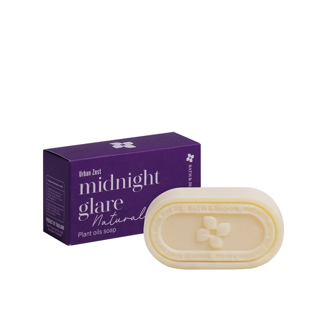 Bath & Bloom Natural Soap Bar - Midnight Glare 120g