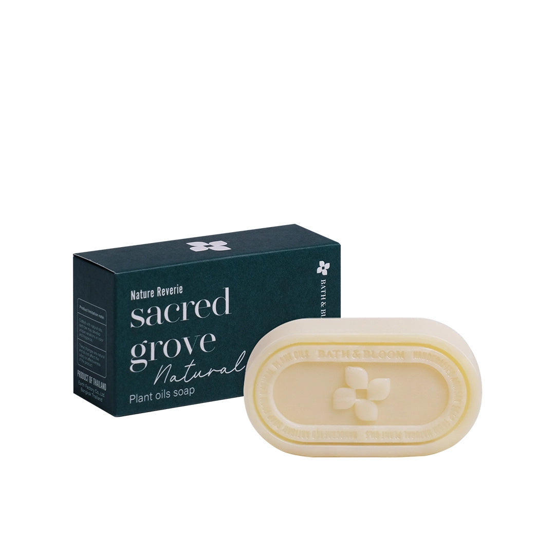 Bath & Bloom Natural Soap Bar - Sacred Grove 120g