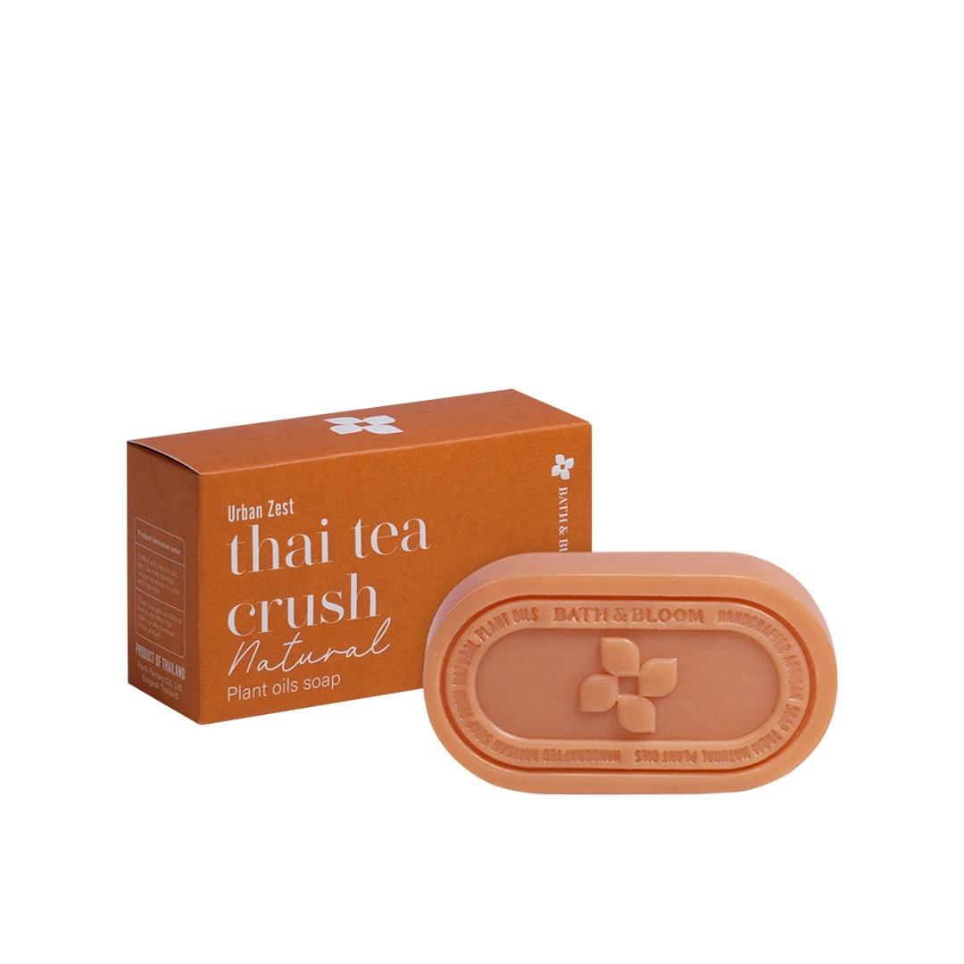 Bath & Bloom Natural Soap Bar - Thai Tea Crush 120g