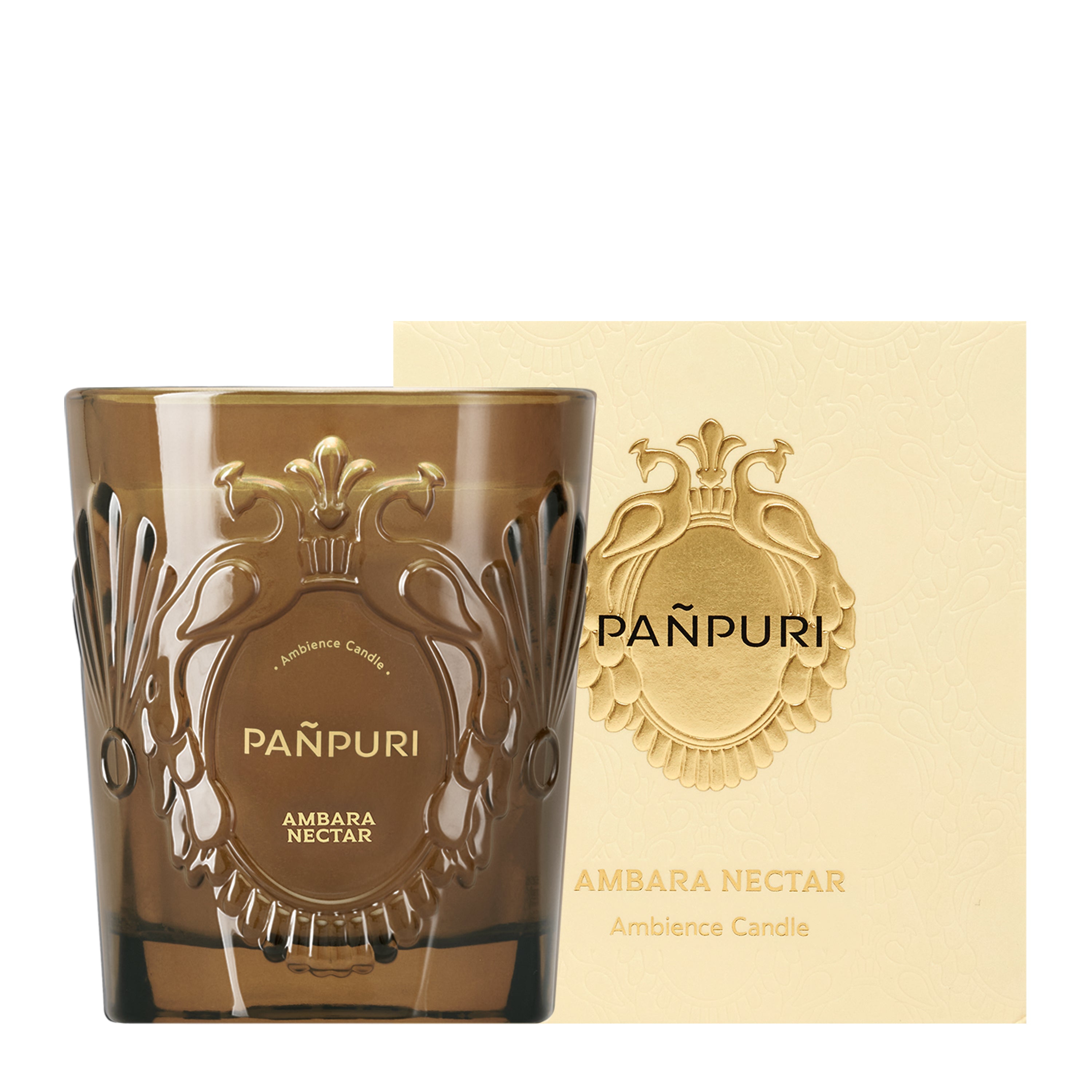 Panpuri Scented Candle - Ambara Nectar 250g