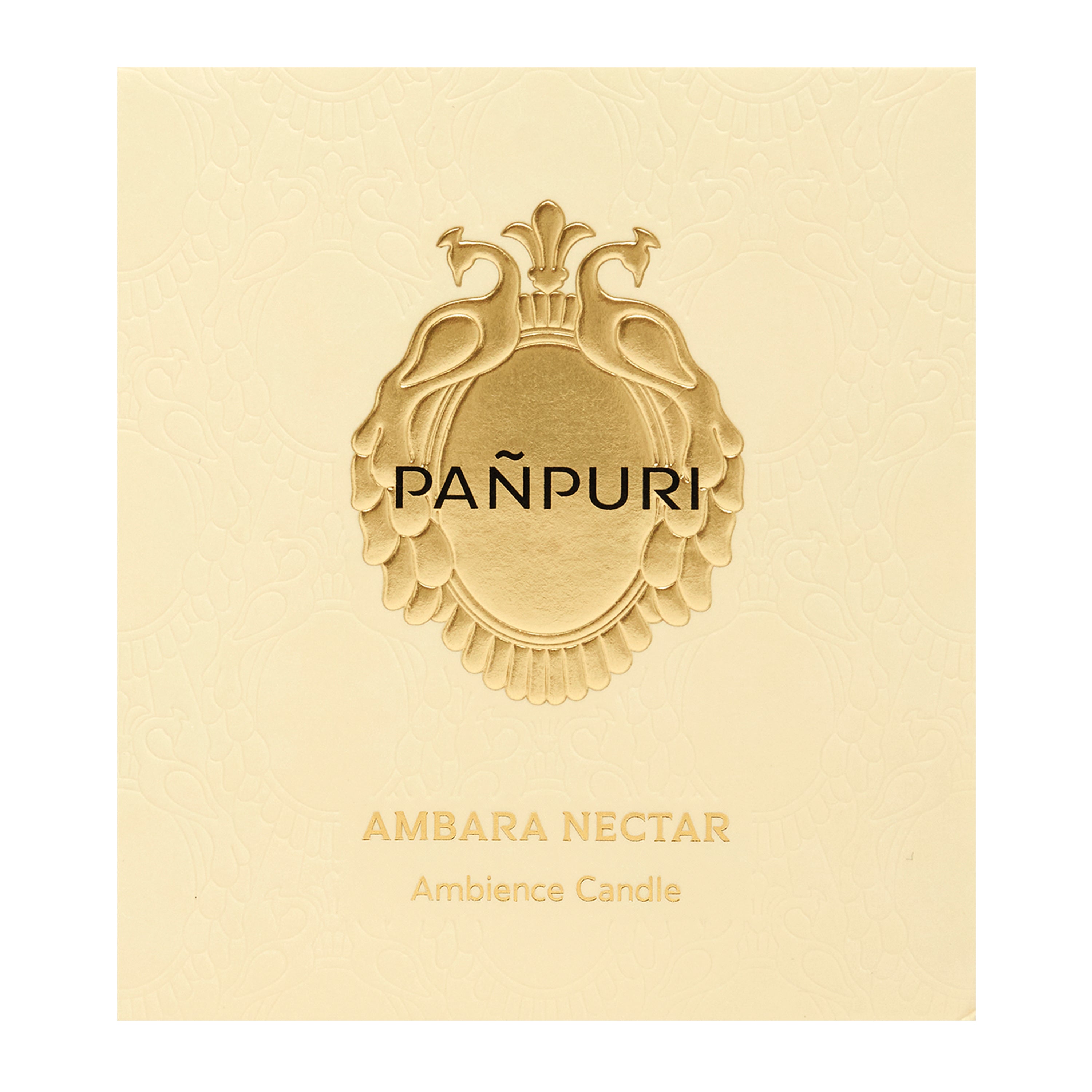 Panpuri Scented Candle - Ambara Nectar 250g