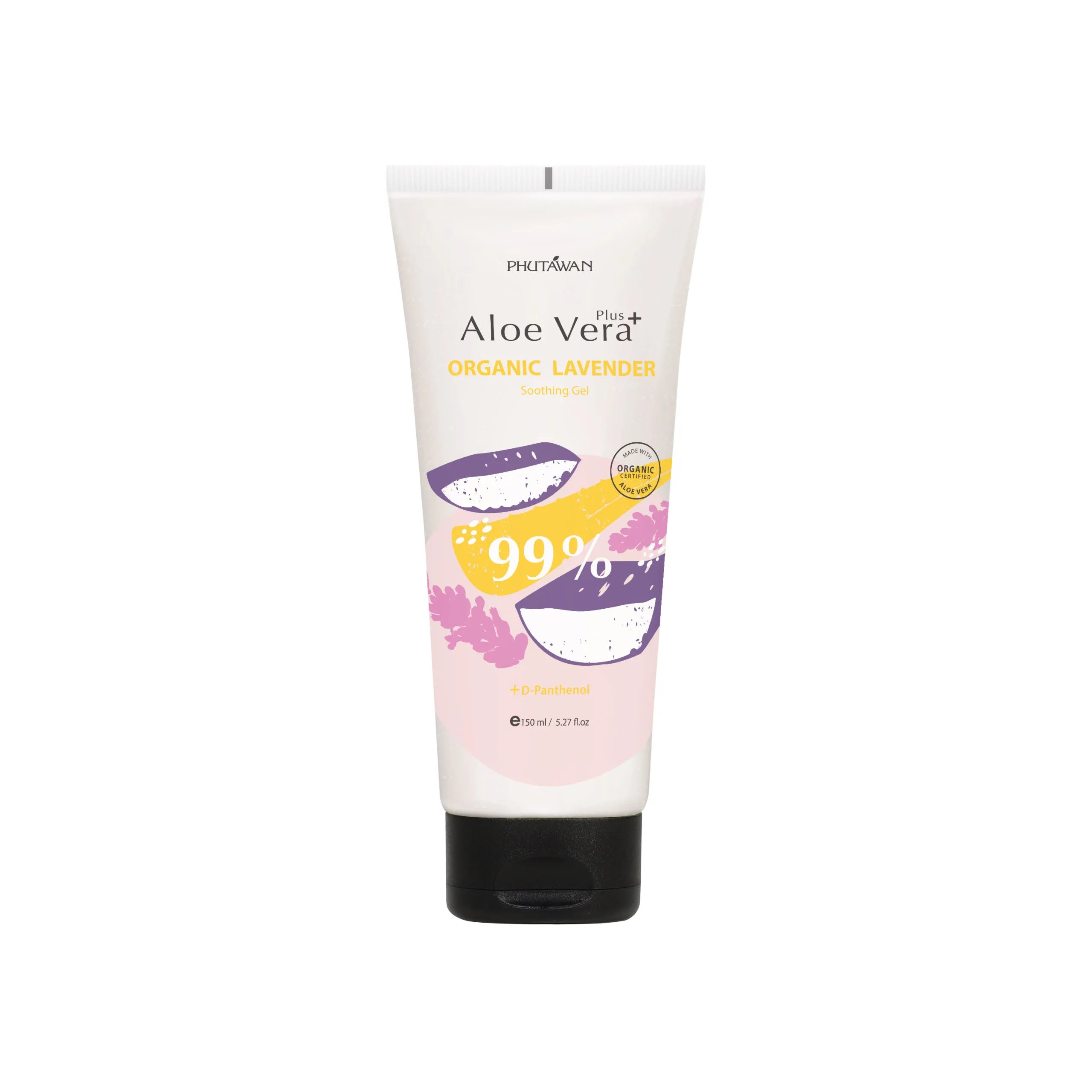 Phutawan Aloe Vera Drop Gel with Organic Lavender Essential Oil - No Perfume 150ml