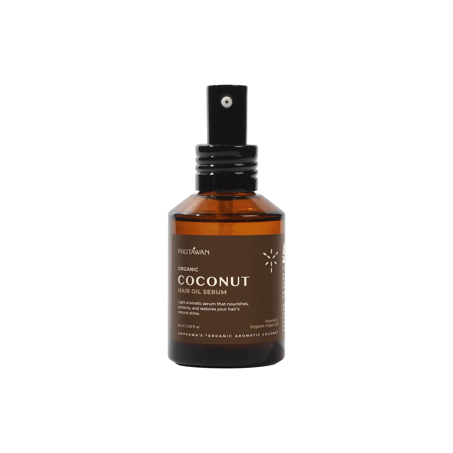 Phutawan Organic Coconut Hair Oil Serum 60ml