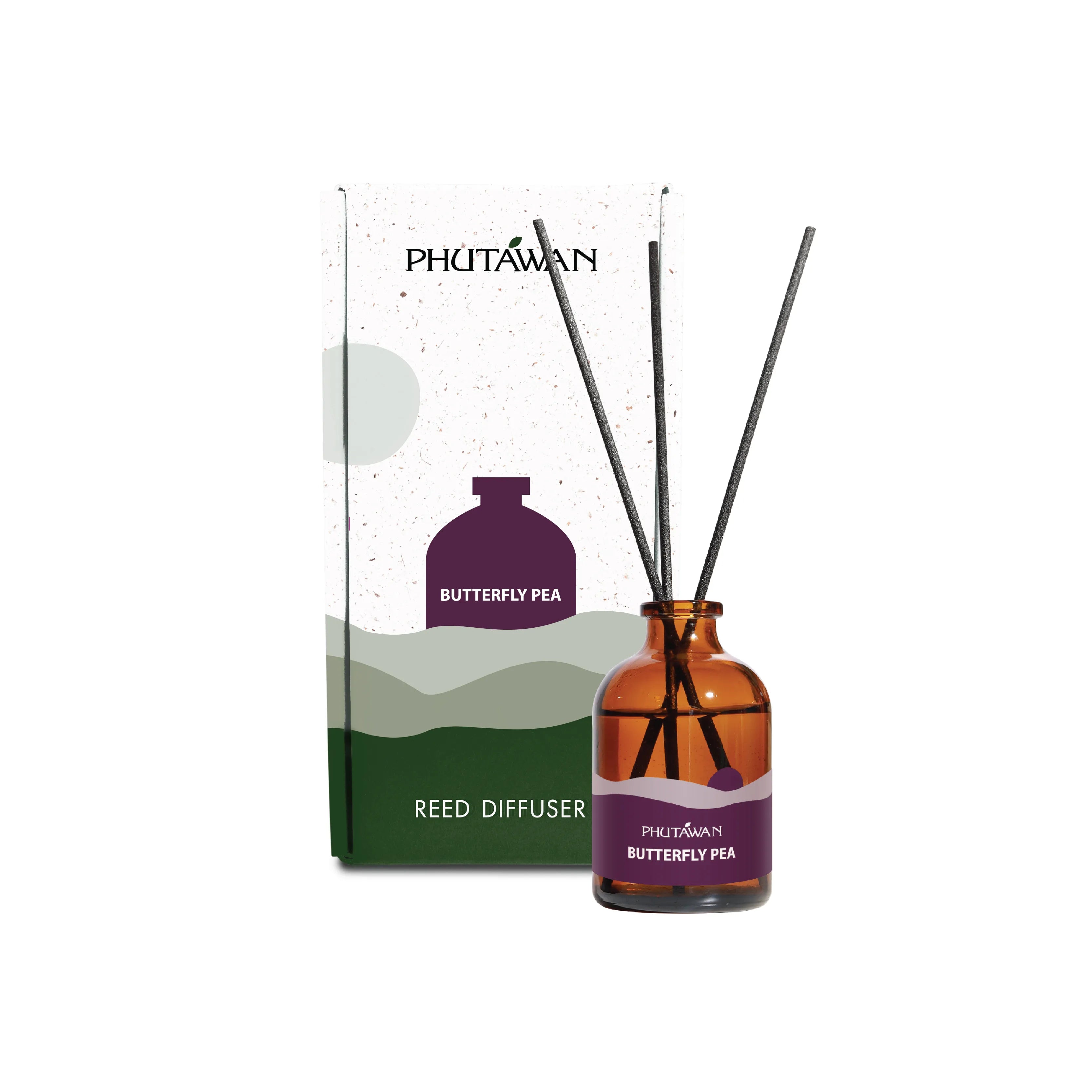 Phutawan Reed Diffuser - Butterfly Pea 50ml