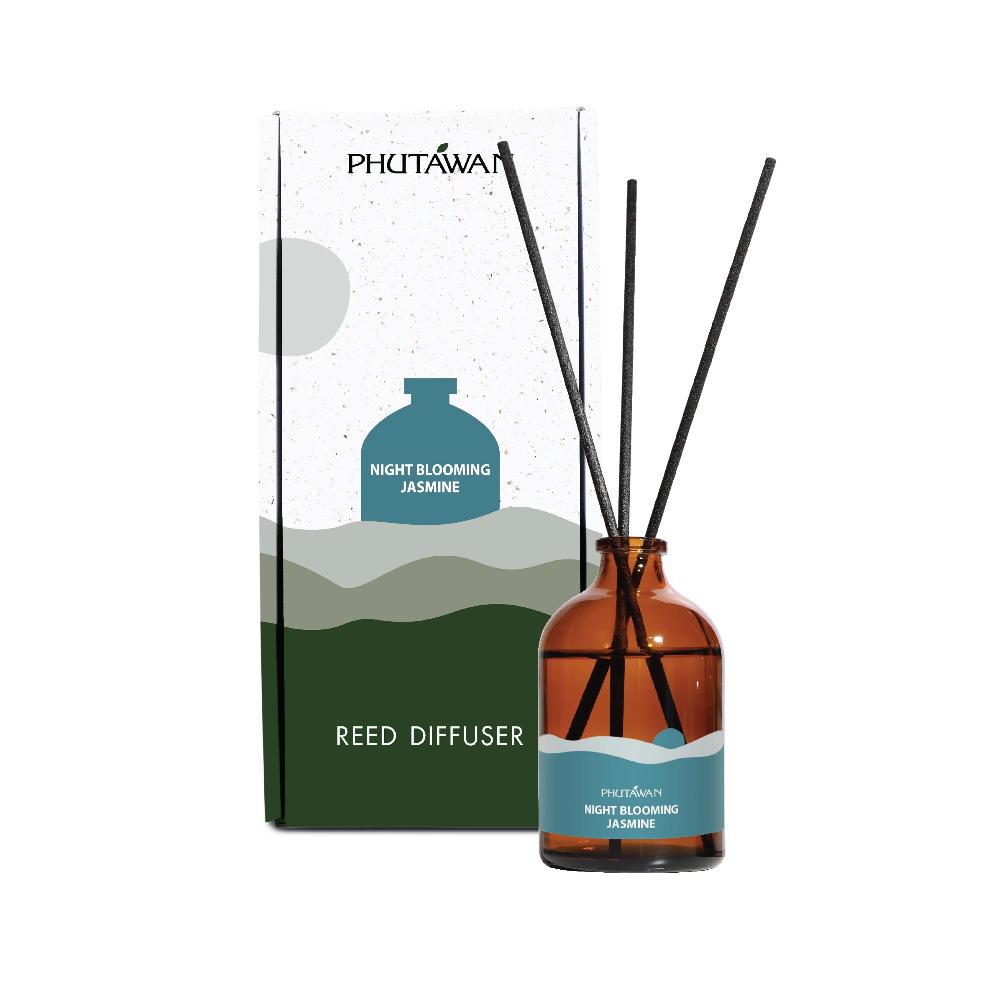 Phutawan Reed Diffuser - Night Blooming Jasmine 100ml